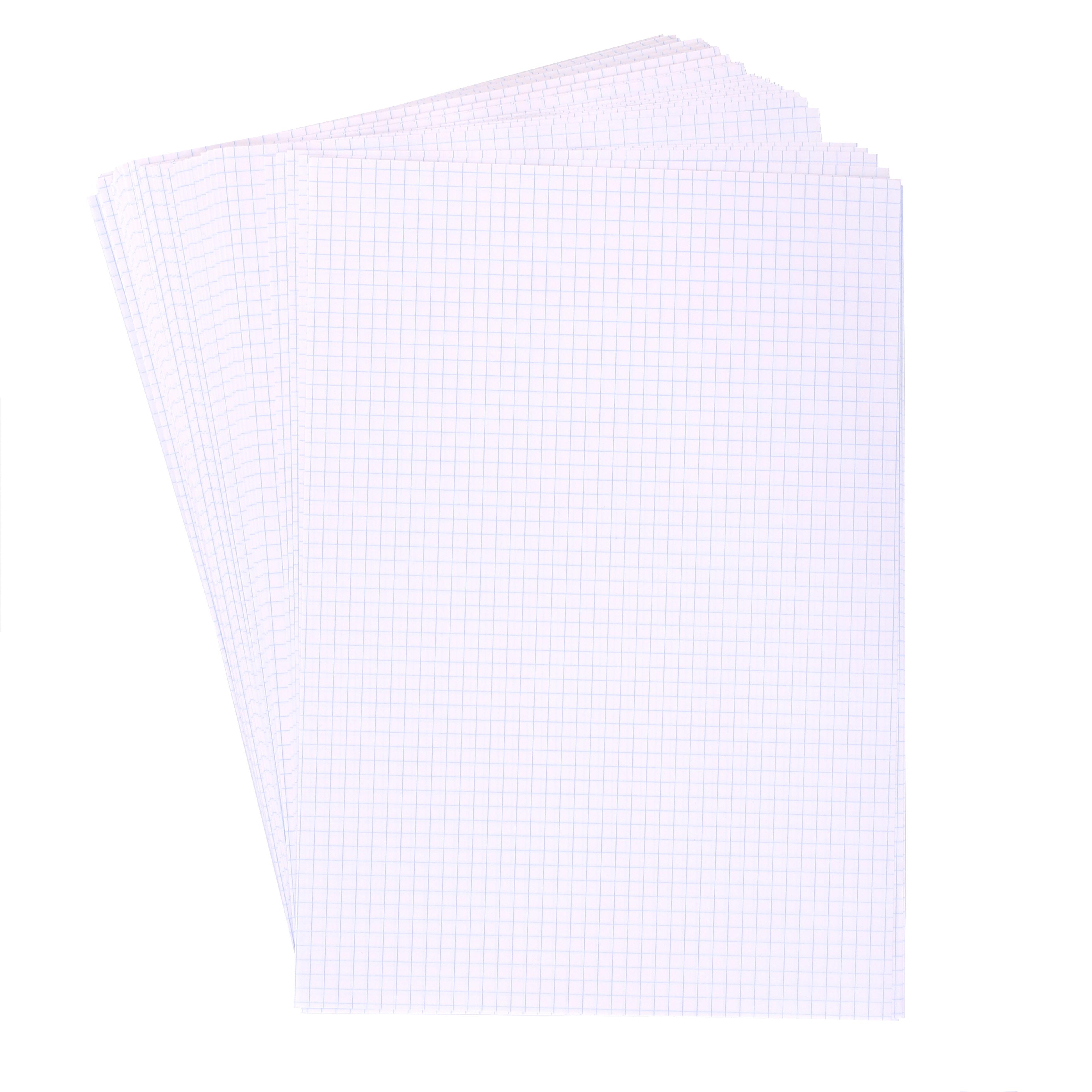 Classmates A4 Maths Paper, 5mm Squared, Unpunched - 5 Reams