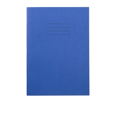 Findel Everyday A4 Exercise Book 80 Page, 7mm Squared, Blue - Pack of 50