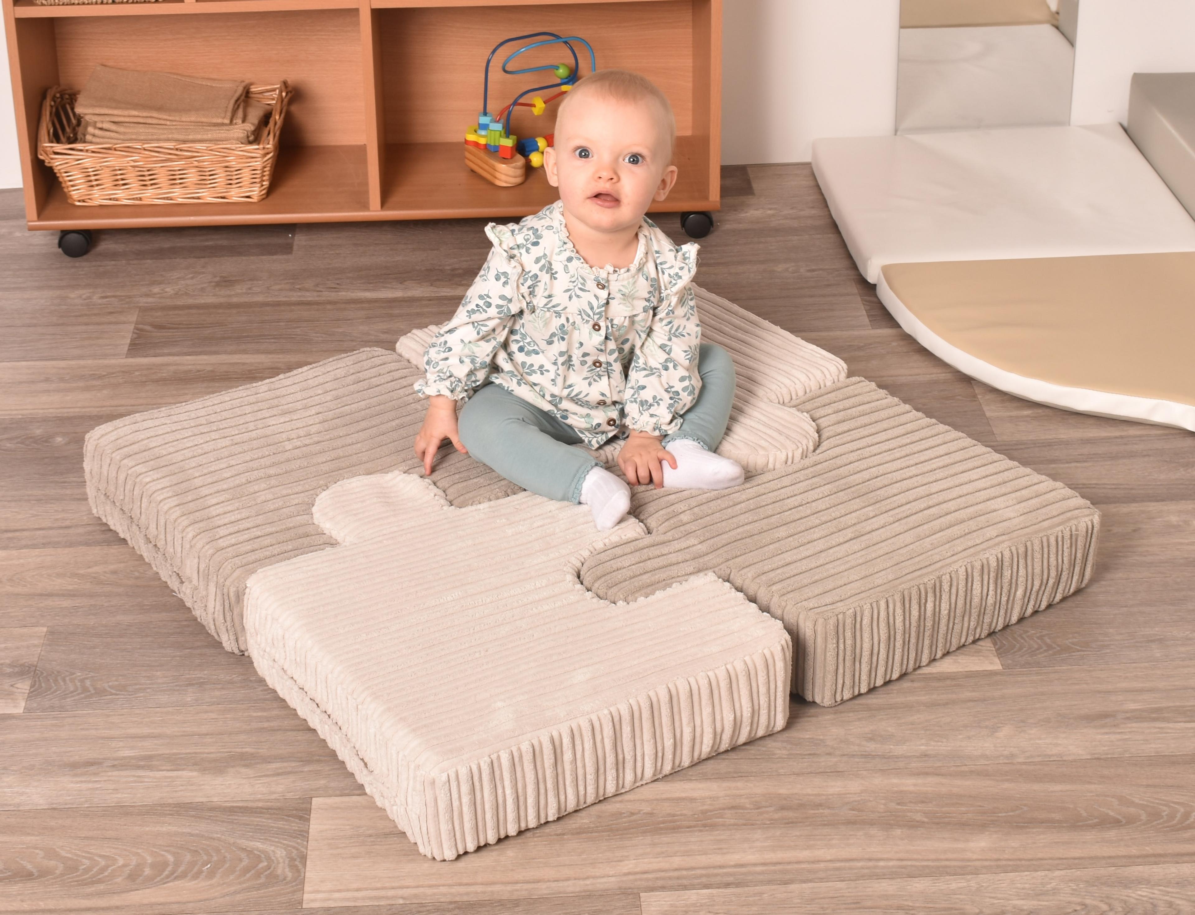 Cord Interconnecting Shapes Soft Play Mats from Hope Education - Pack of 4