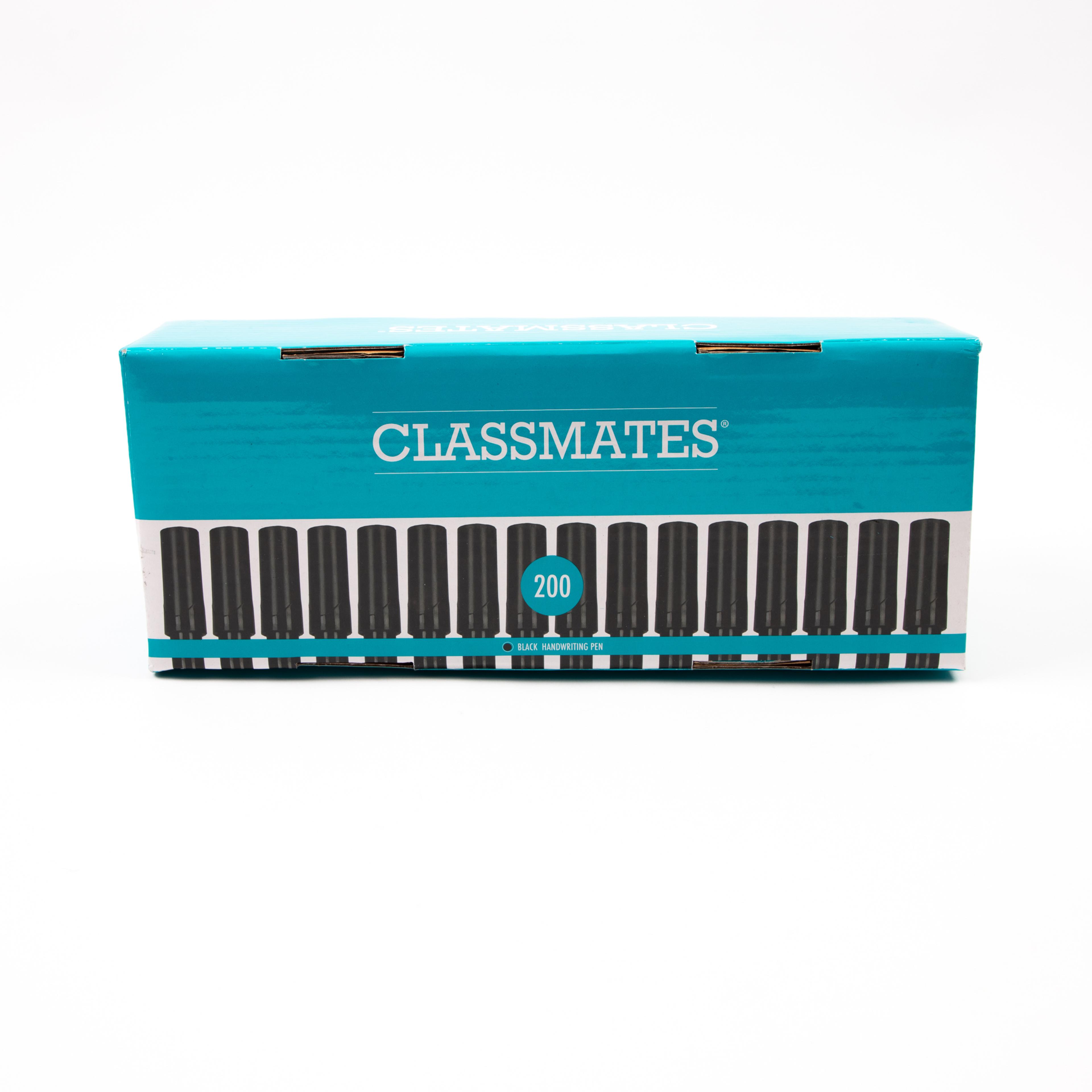 Classmates Handwriter Pens - Pack of 200 - Black