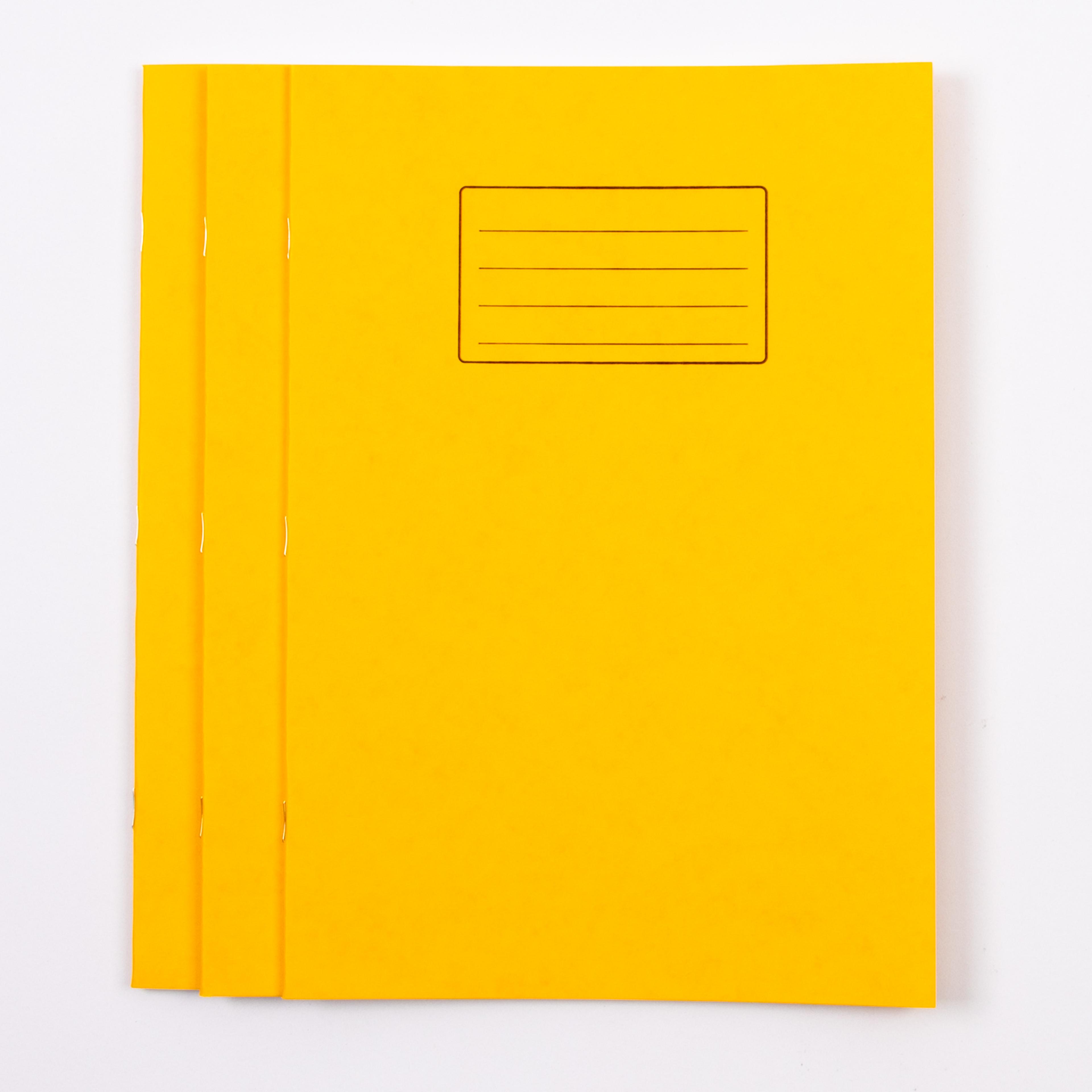 Classmates A4 Exercise Book 32 Page, Plain, Yellow - Pack of 100