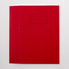 Classmates A4 Exercise Book 32 Page, 8mm Ruled With Margin, Red - Pack of 100