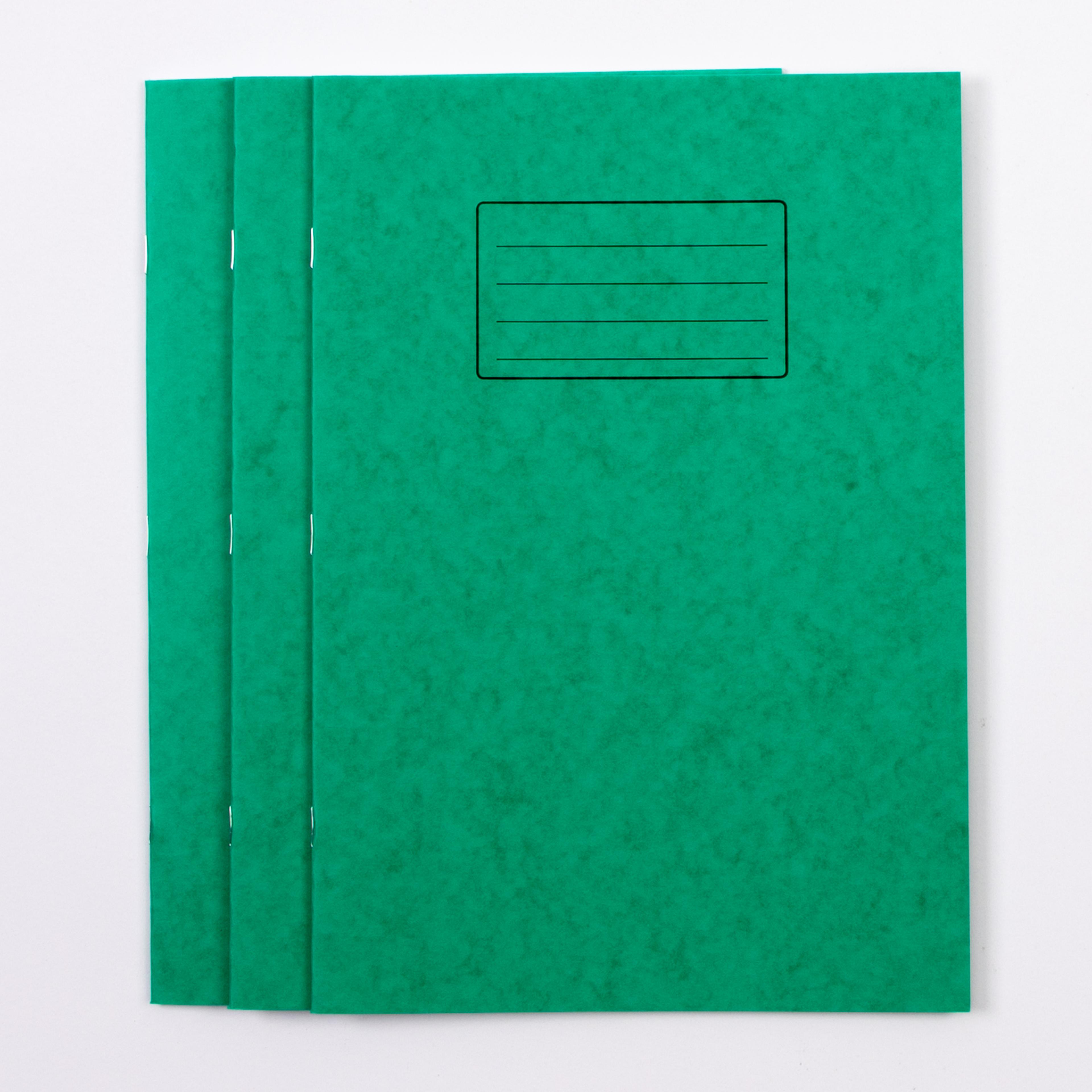 Classmates A4 Exercise Book 32 Page, 8mm Ruled With Margin, Green - Pack of 100