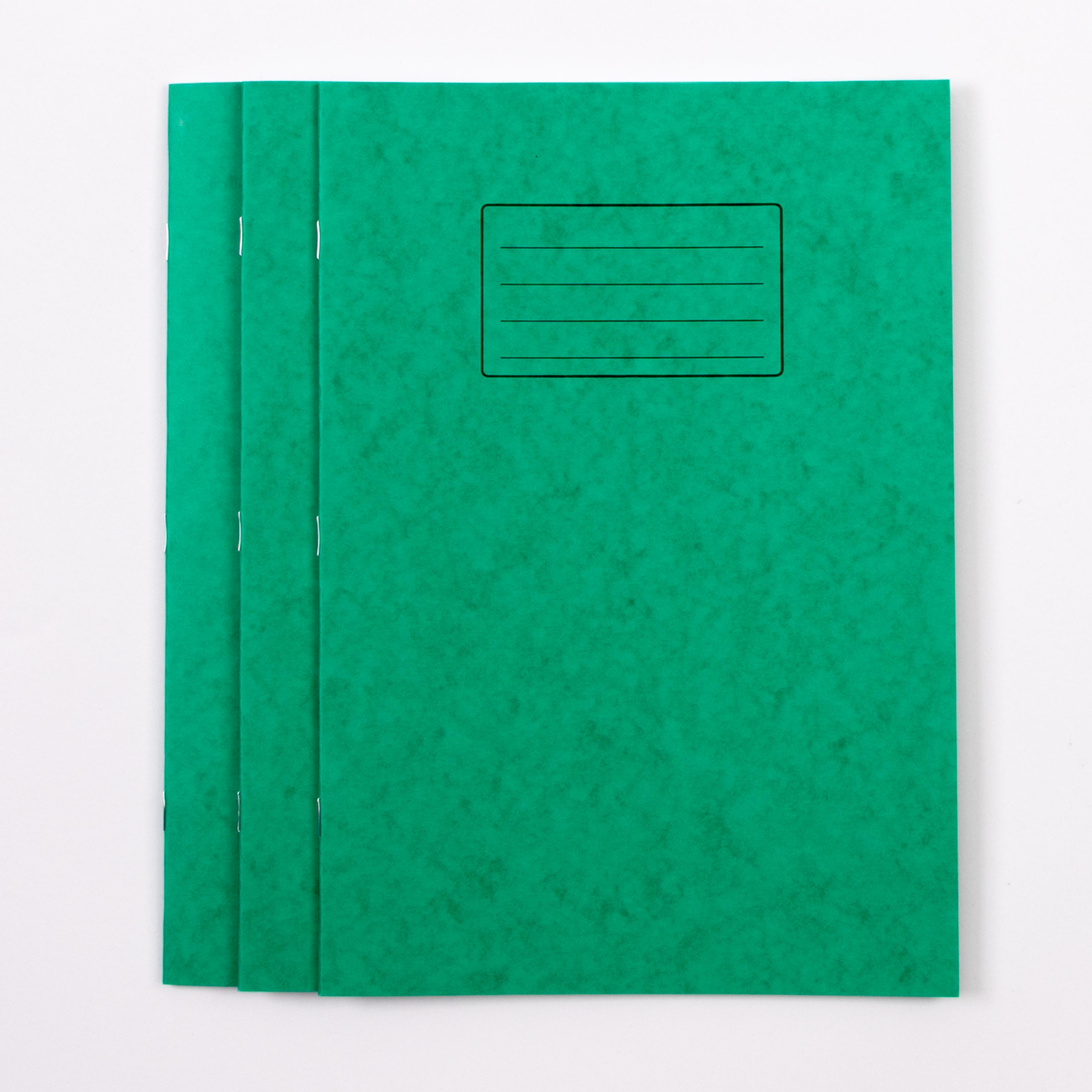 Classmates A4 Exercise Book 32 Page, 8mm Ruled/Plain Alternate, Green - Pack of 100