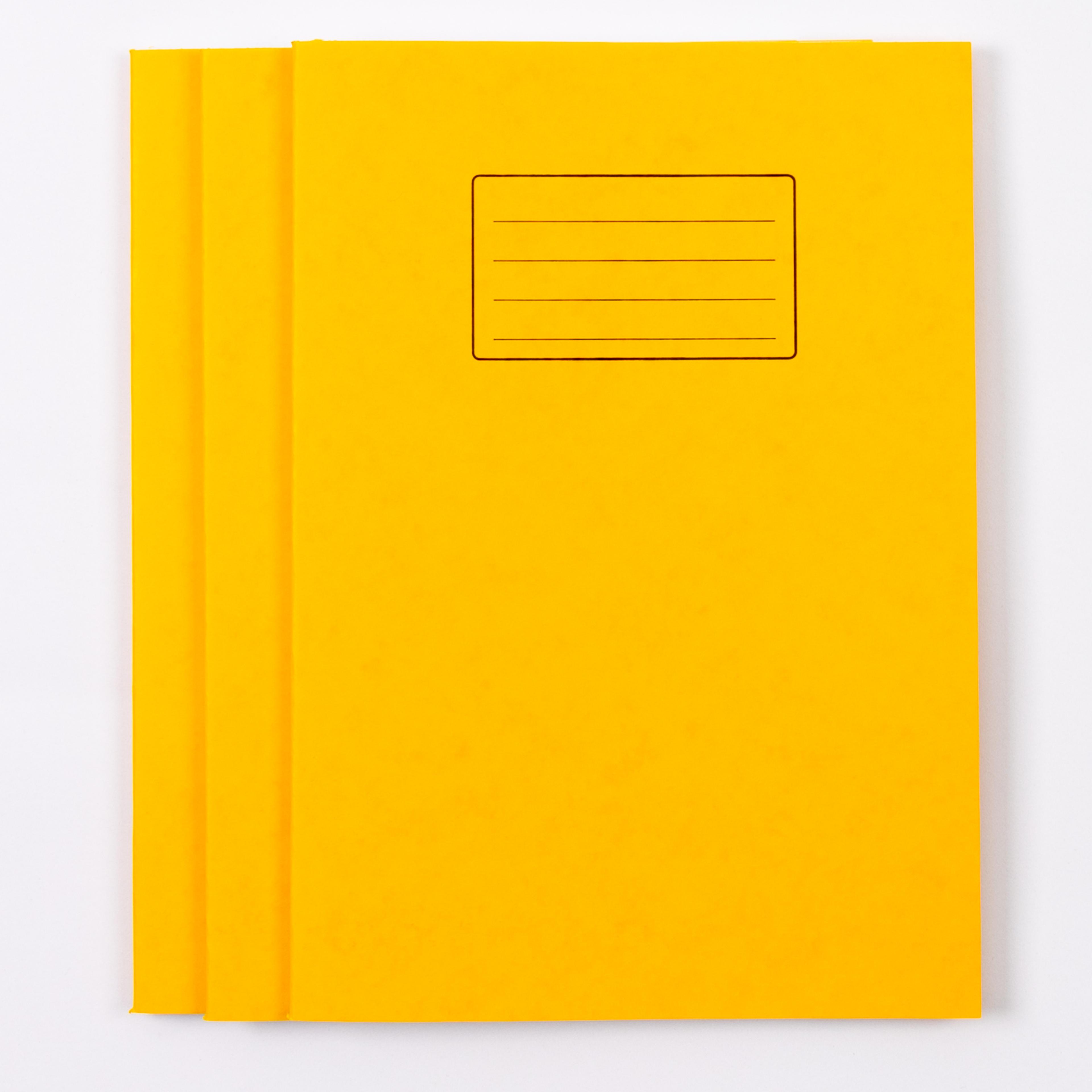 Classmates A4 Exercise Book 48 Page, Plain, Yellow - Pack of 100