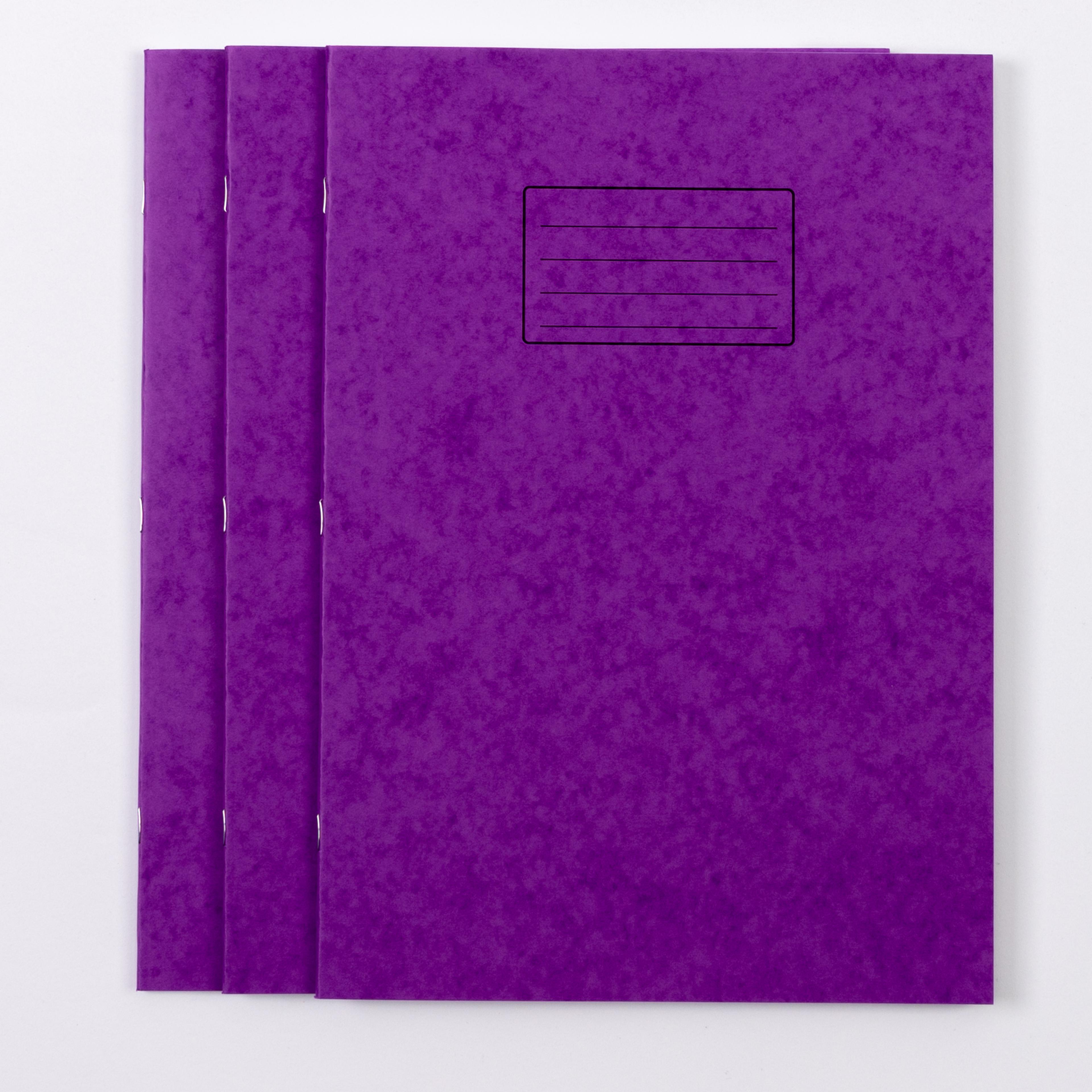 Classmates A4+ Exercise Book 80 Page, Plain, Purple - Pack of 50