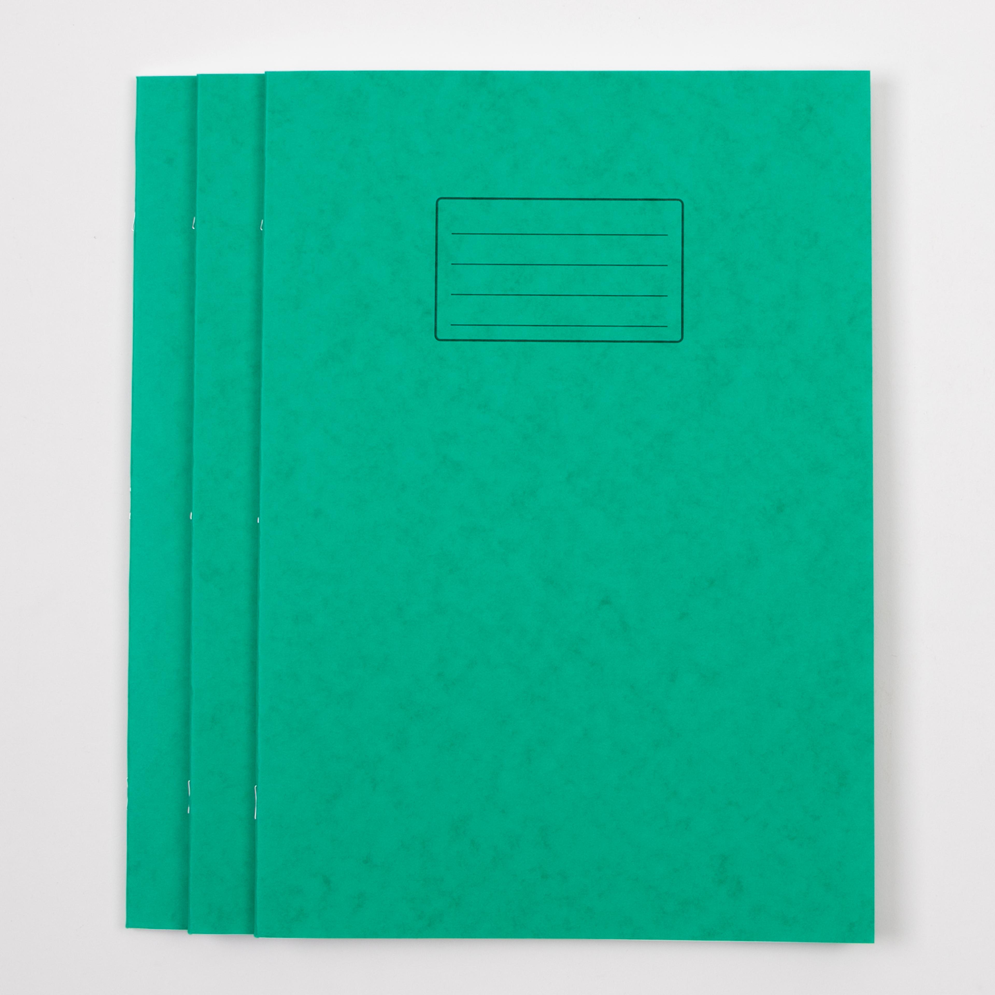 Classmates A4+ Exercise Book 80 Page, Plain, Green - Pack of 50