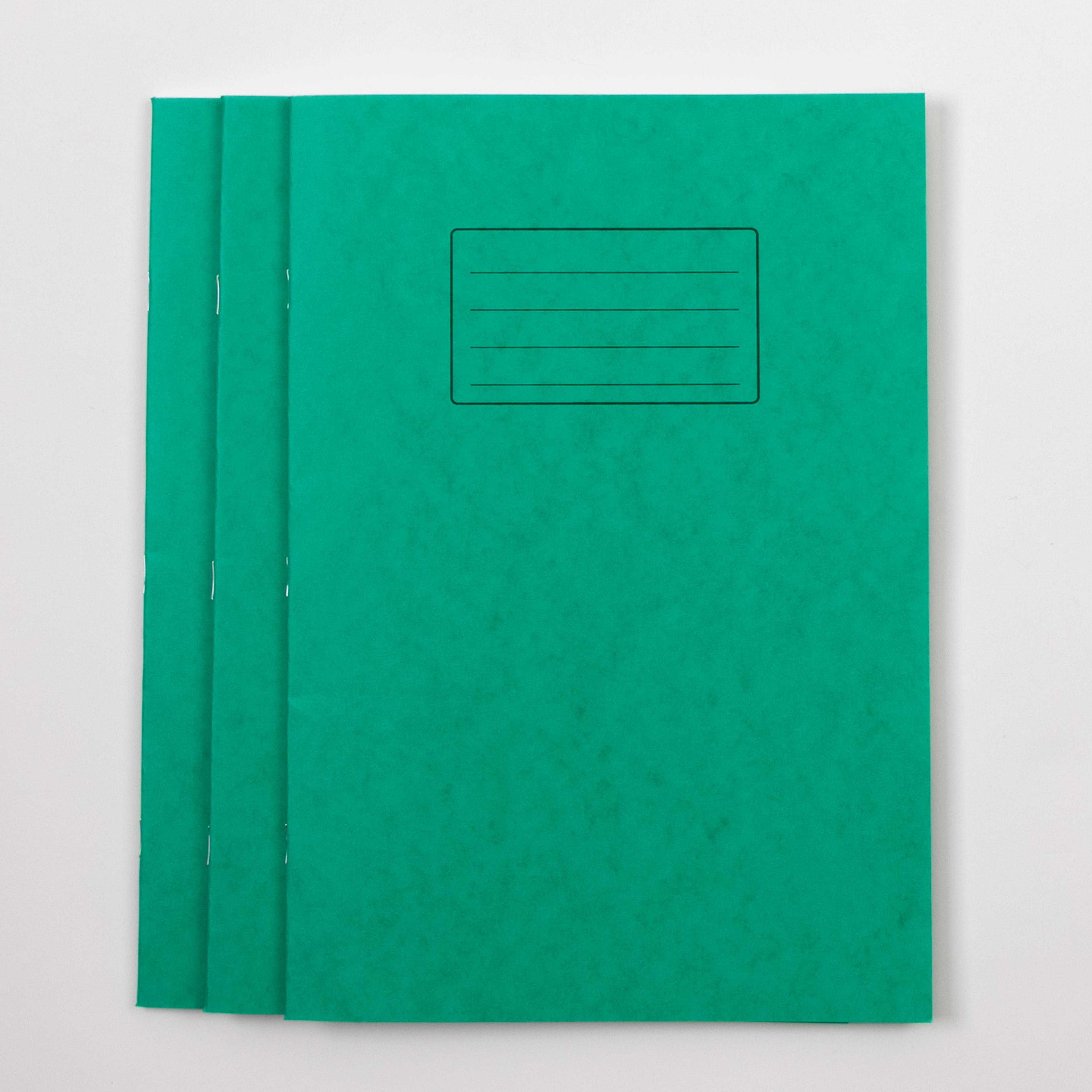 Classmates A4+ Exercise Book 48 Page, 8mm Ruled, Green - Pack of 50