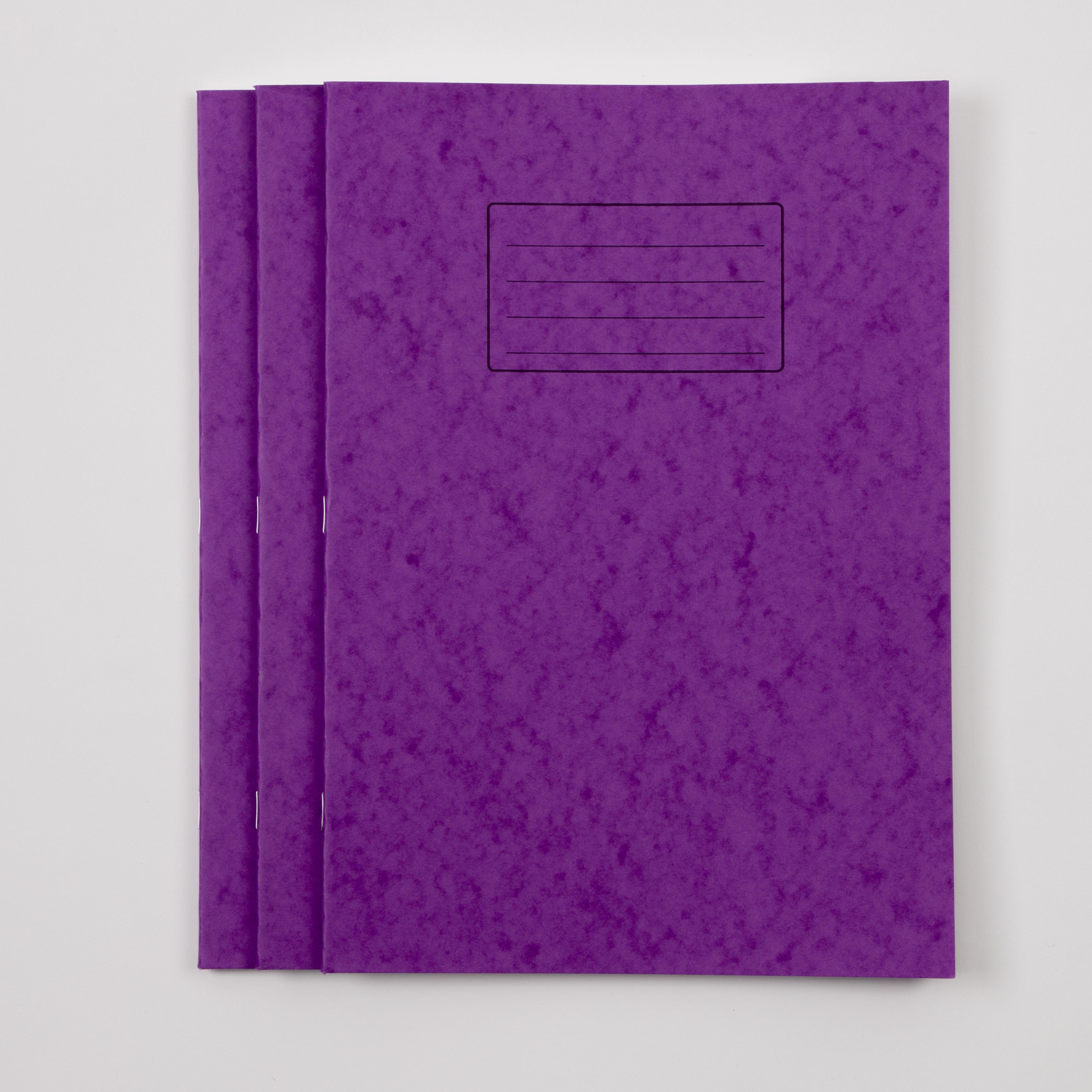 Classmates A4+ Exercise Book 48 Page, 10mm Squared, Purple - Pack of 50
