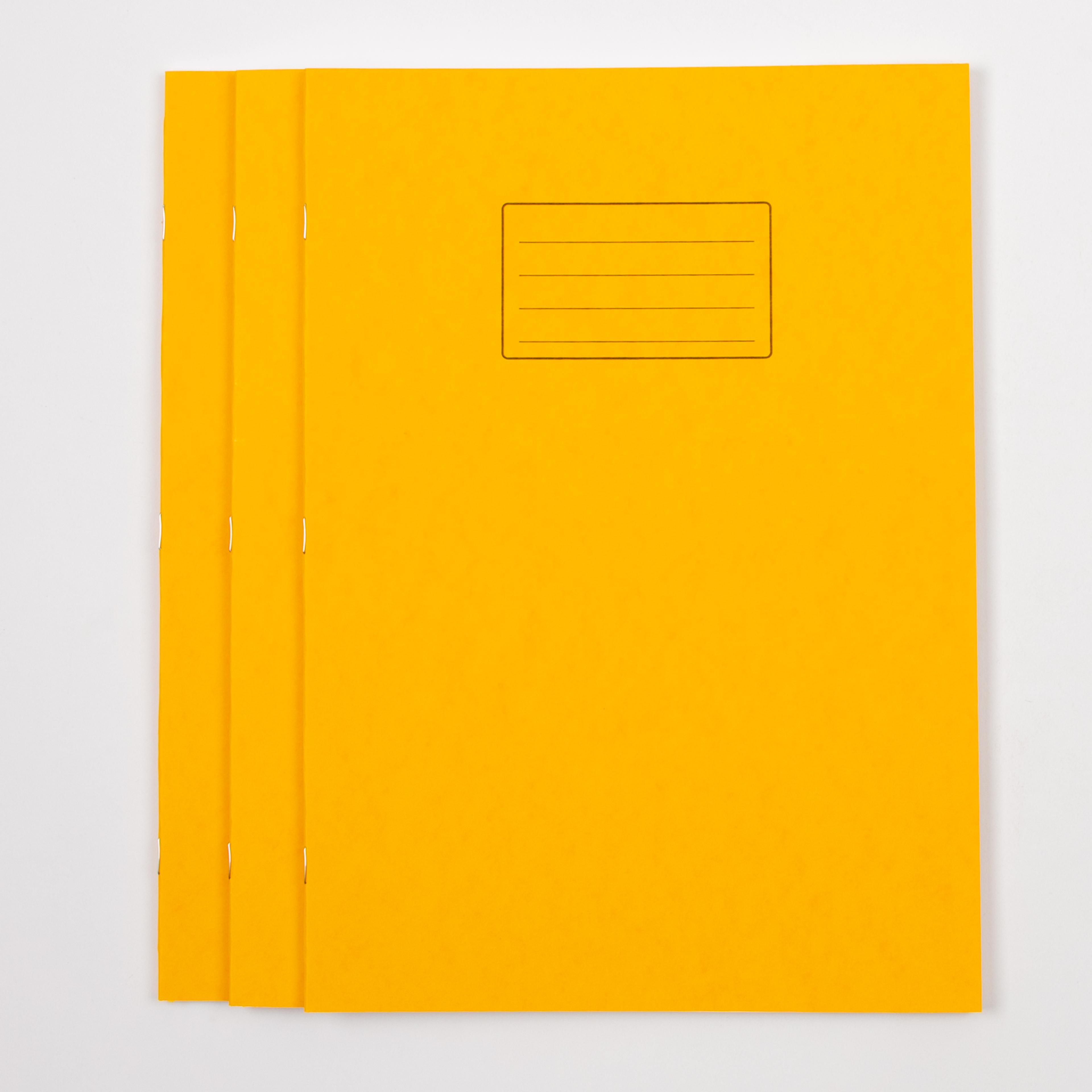 Classmates A4+ Exercise Book 48 Page, Plain, Yellow - Pack of 50