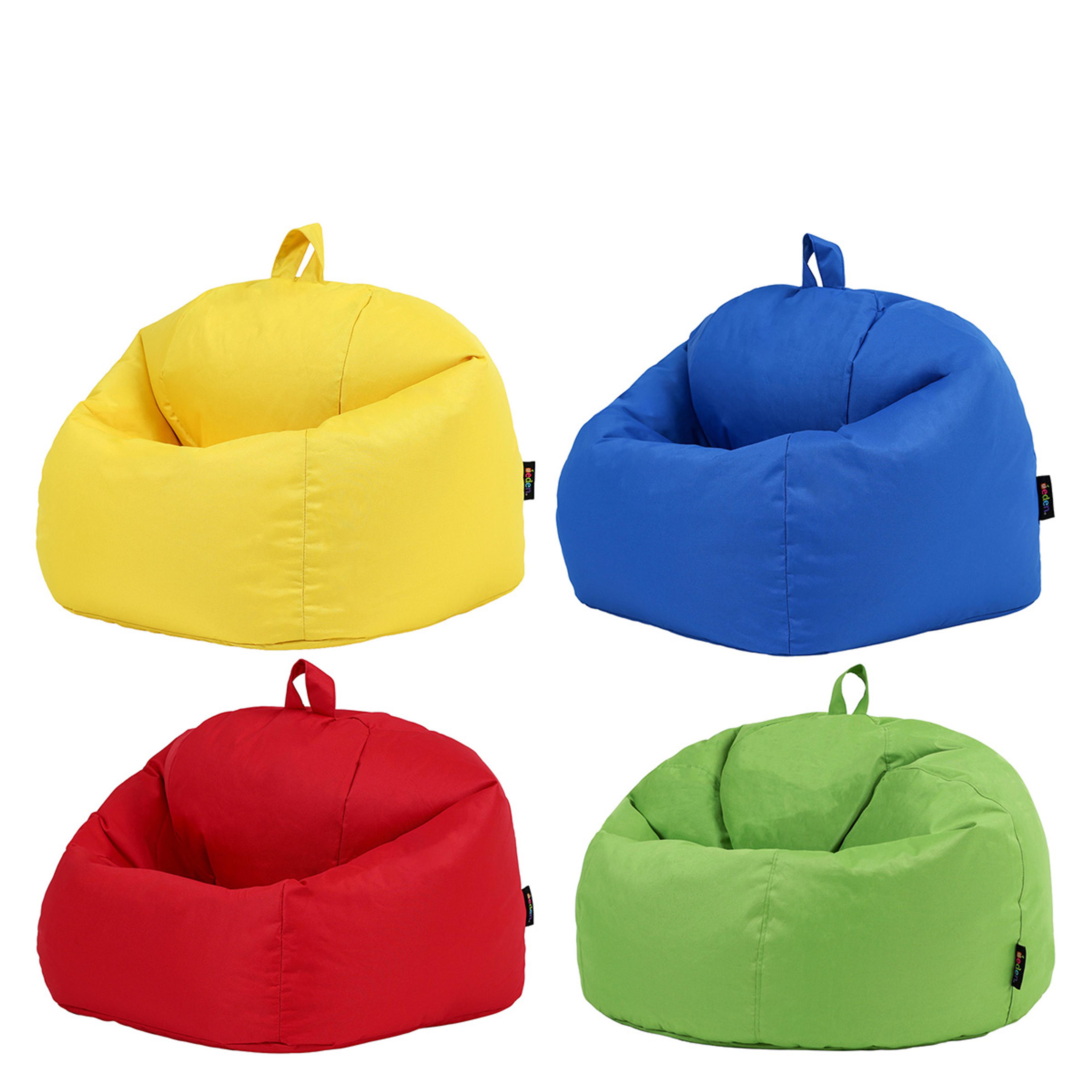 Primary Bean Bag Chair - Pack of 4