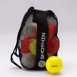SHOSHIN Hockey Ball Set - Smooth - Assorted - Pack of 12