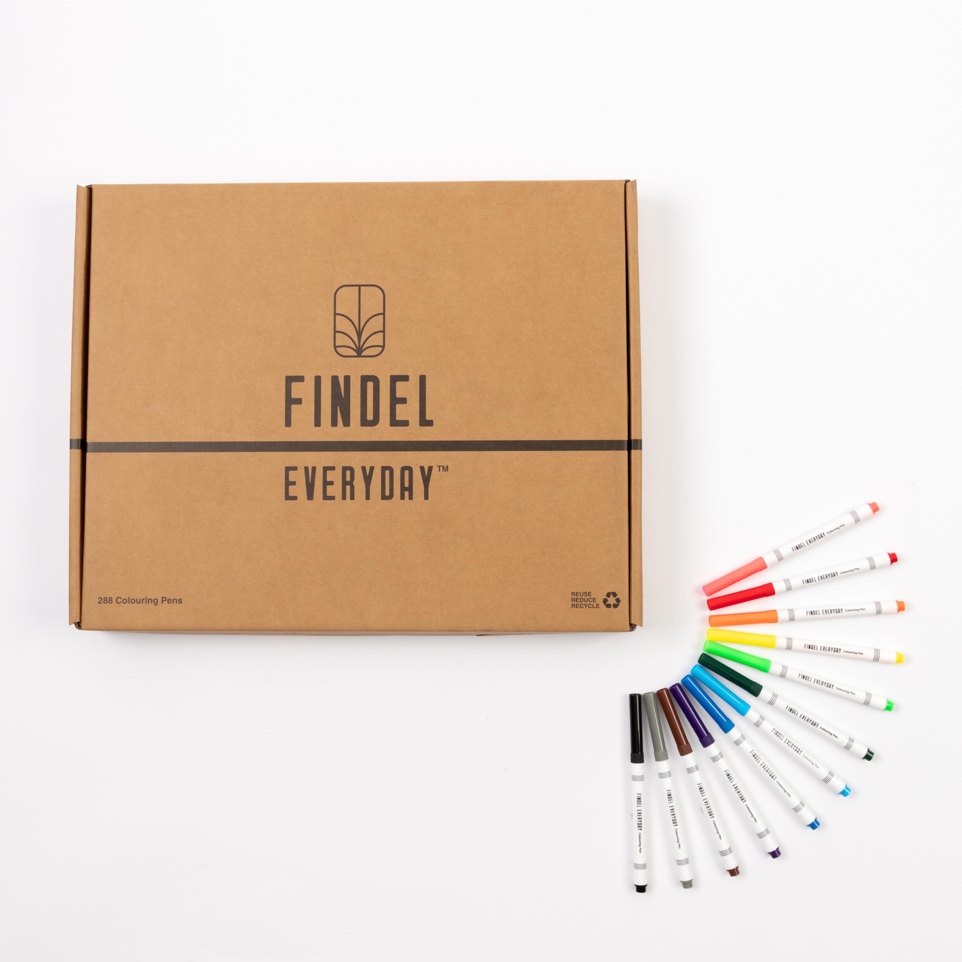 Findel Everyday Colouring Pens - Pack of 288