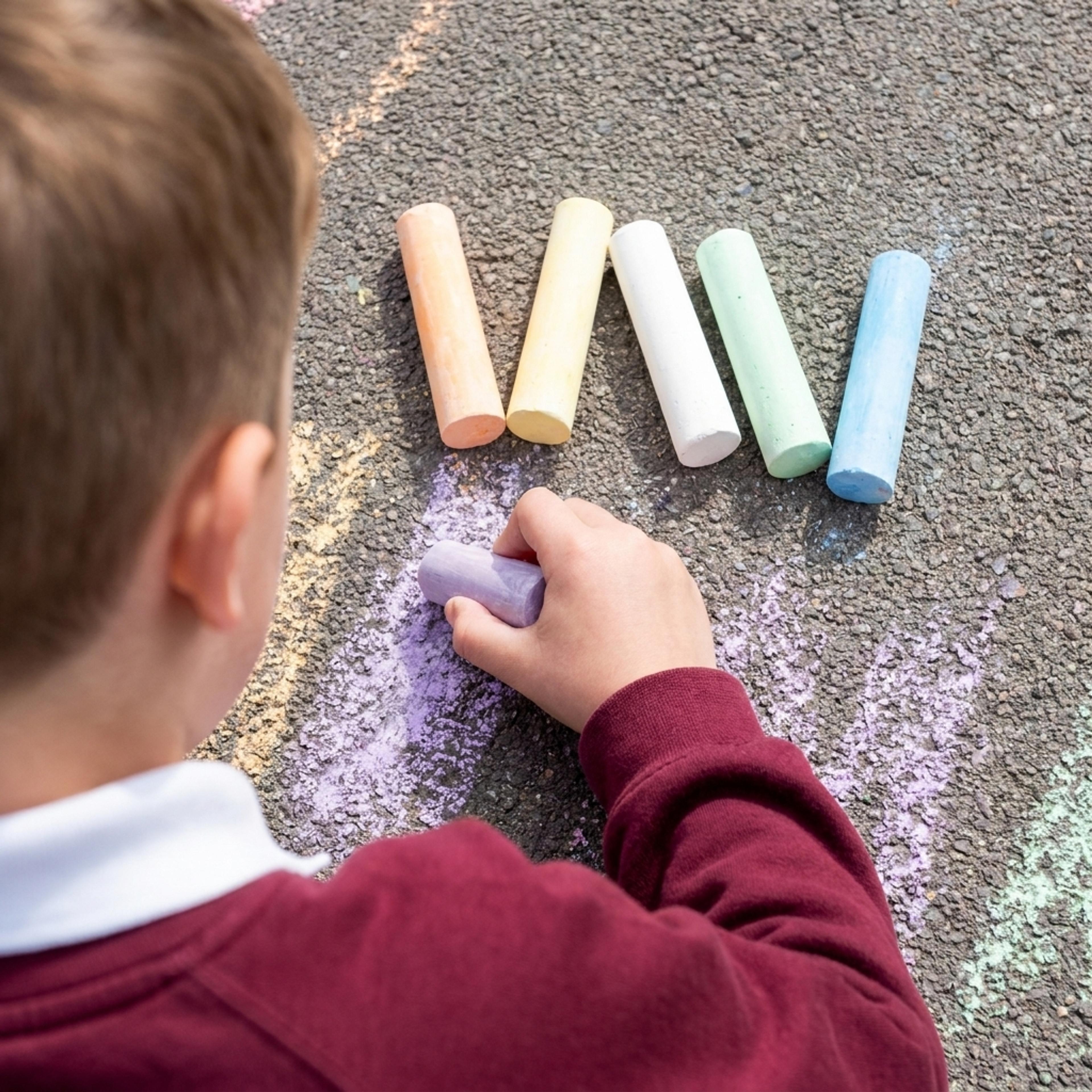 Findel Everday Jumbo Sidewalk Chalk - Pack of 50