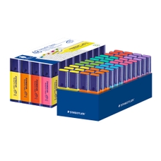 Staedtler Highlighter Class Pack - 8 Colours Assorted - Pack of 48