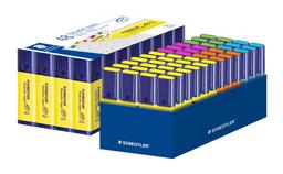 STAEDTLER Highlighter Class Pack - Assorted 5 Colours - Pack of 48