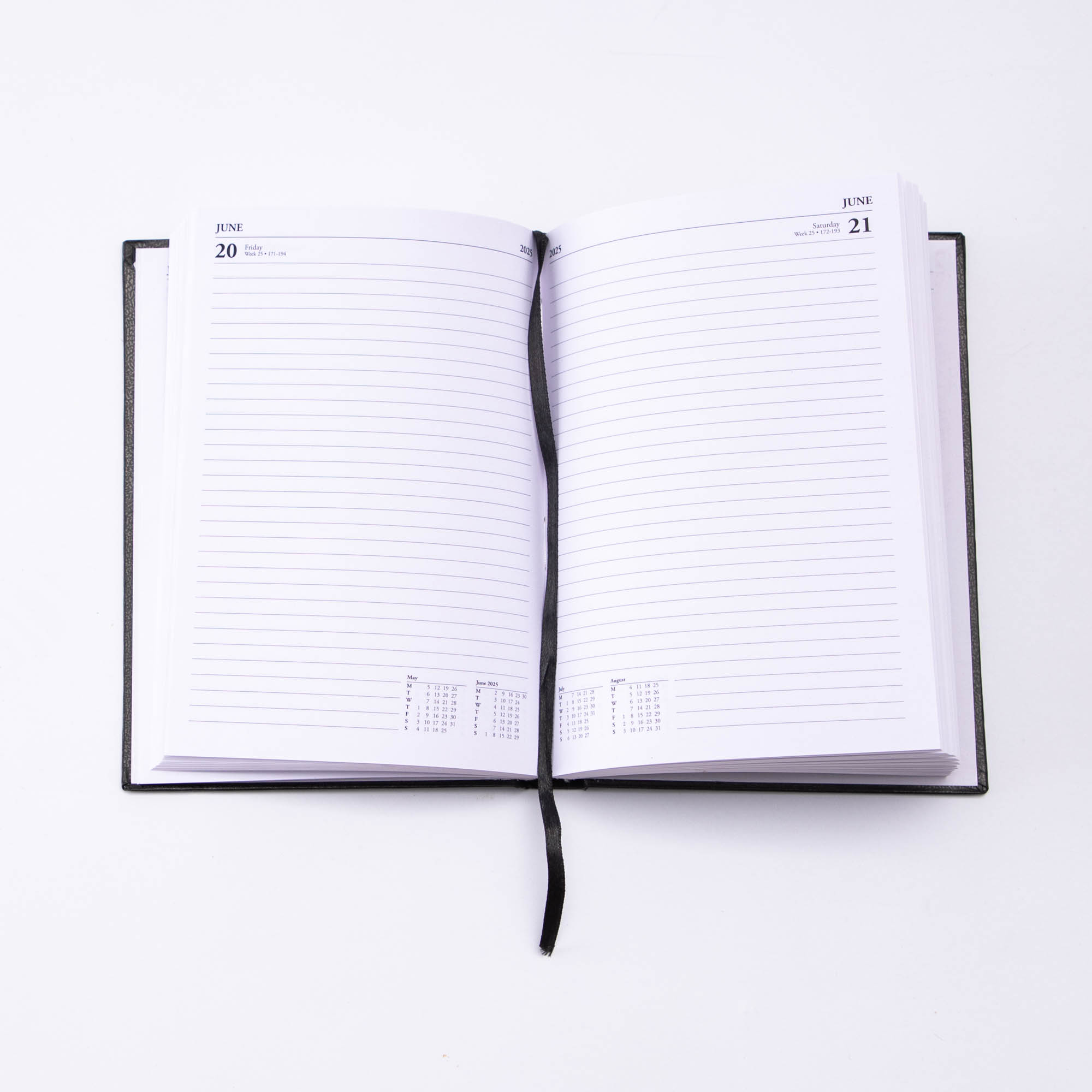 CM A5 Day Per Page Cal Diary Blk 2026