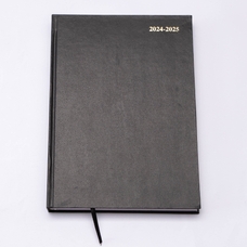 Classmates A4 Day Per Page Academic Diary - Black - 2024/2025 - Each