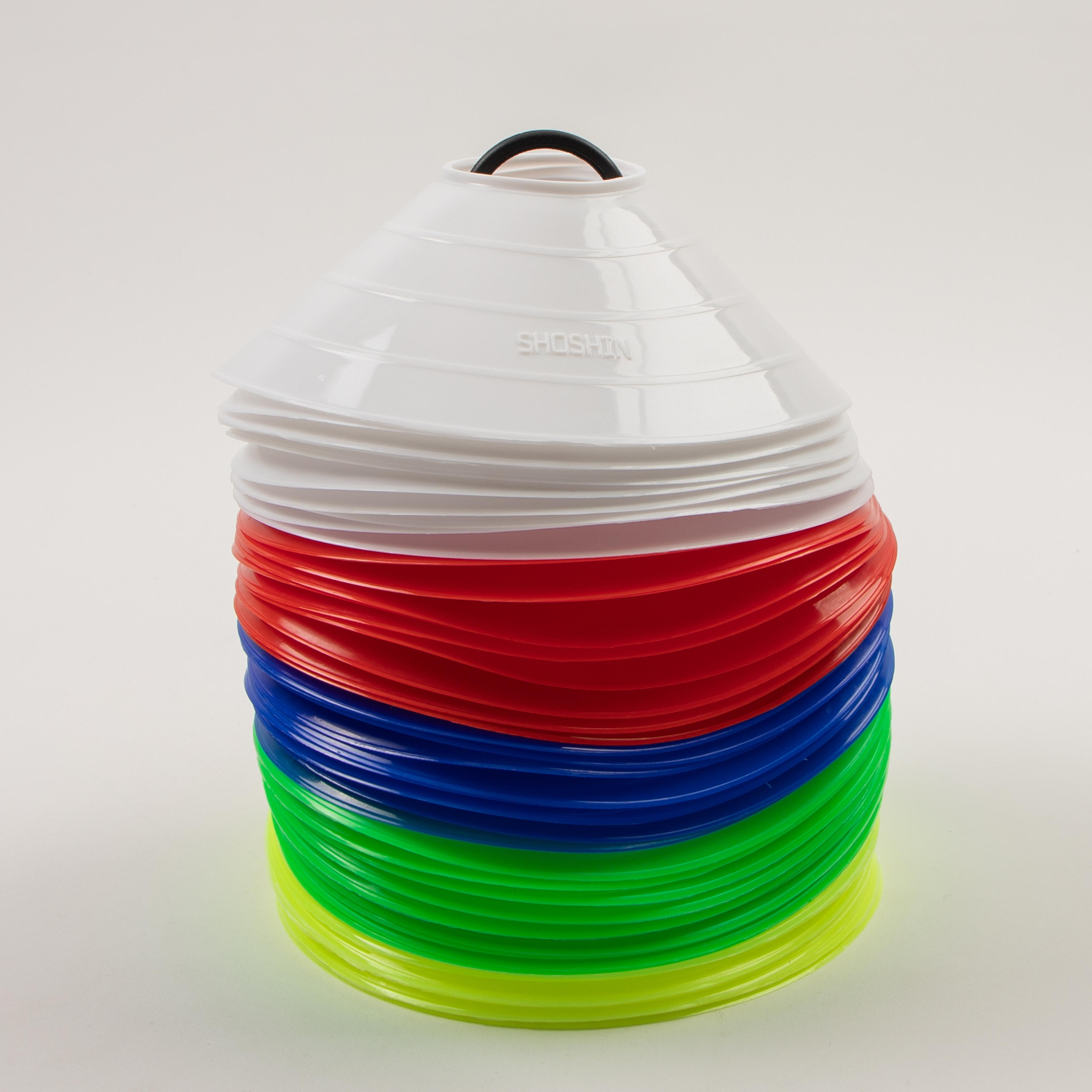 SHOSHIN Flexible Marker Cone Set - Pack of 50