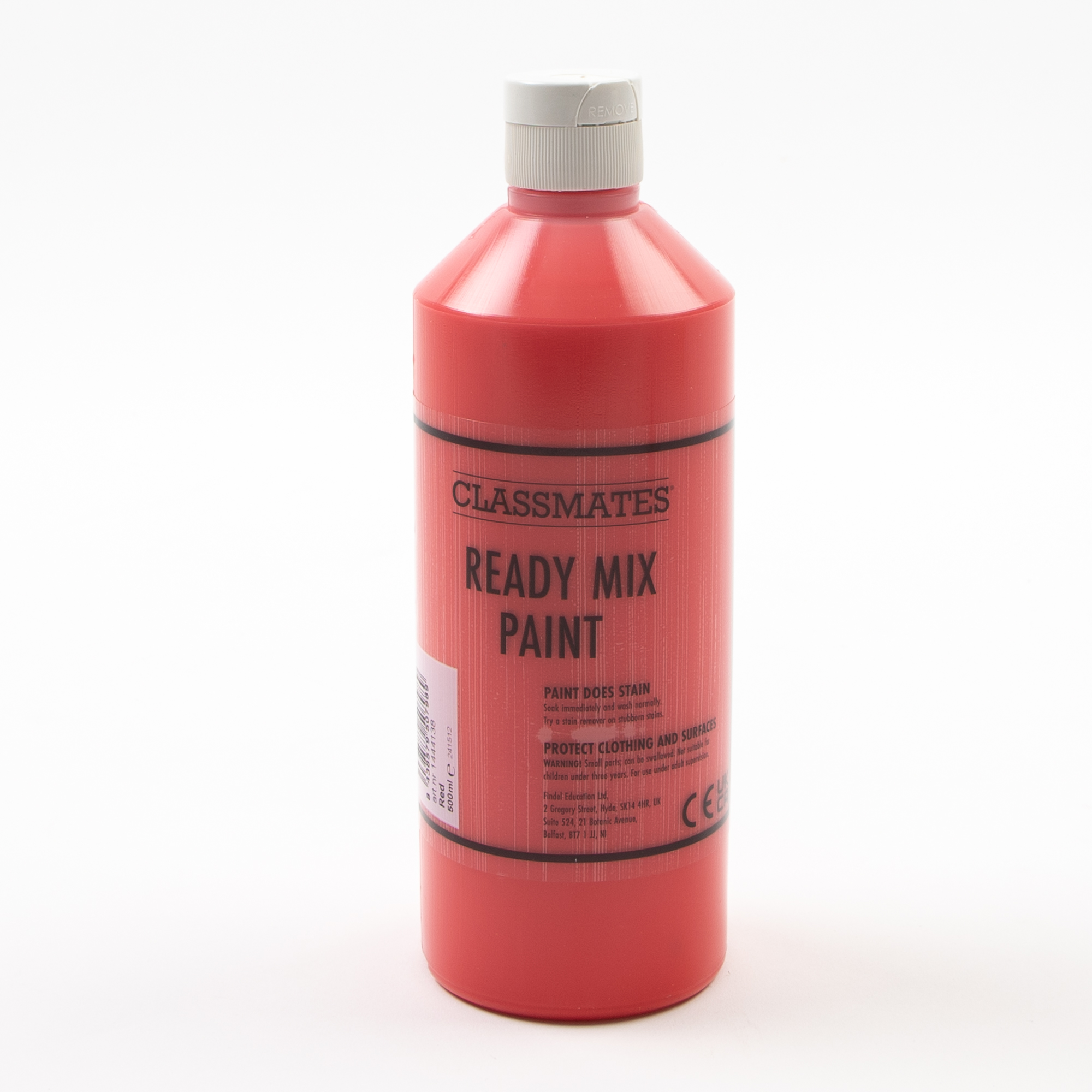 Classmates+Ready+Mixed+Paint+-+Red+-+500ml+-+Pack+of+6