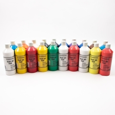 Classmates Ready Mixed Paint - 500ml - Assorted - Pack of 20