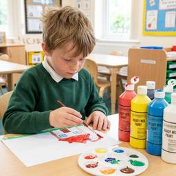 Classmates Ready Mixed Paint - Assorted - 500ml - Pack of 20