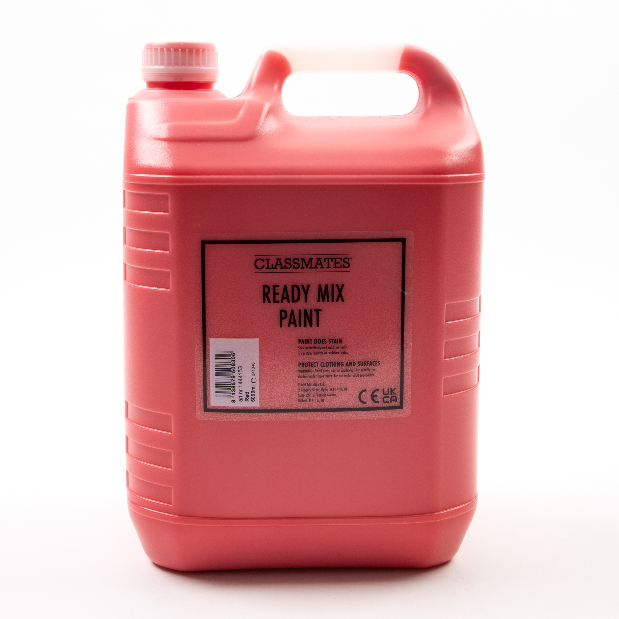 HE294053 - Classmates Ready Mixed Paint - Red - 5L | Hope