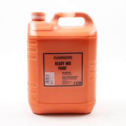 Classmates Ready Mixed Paint - Orange - 5L