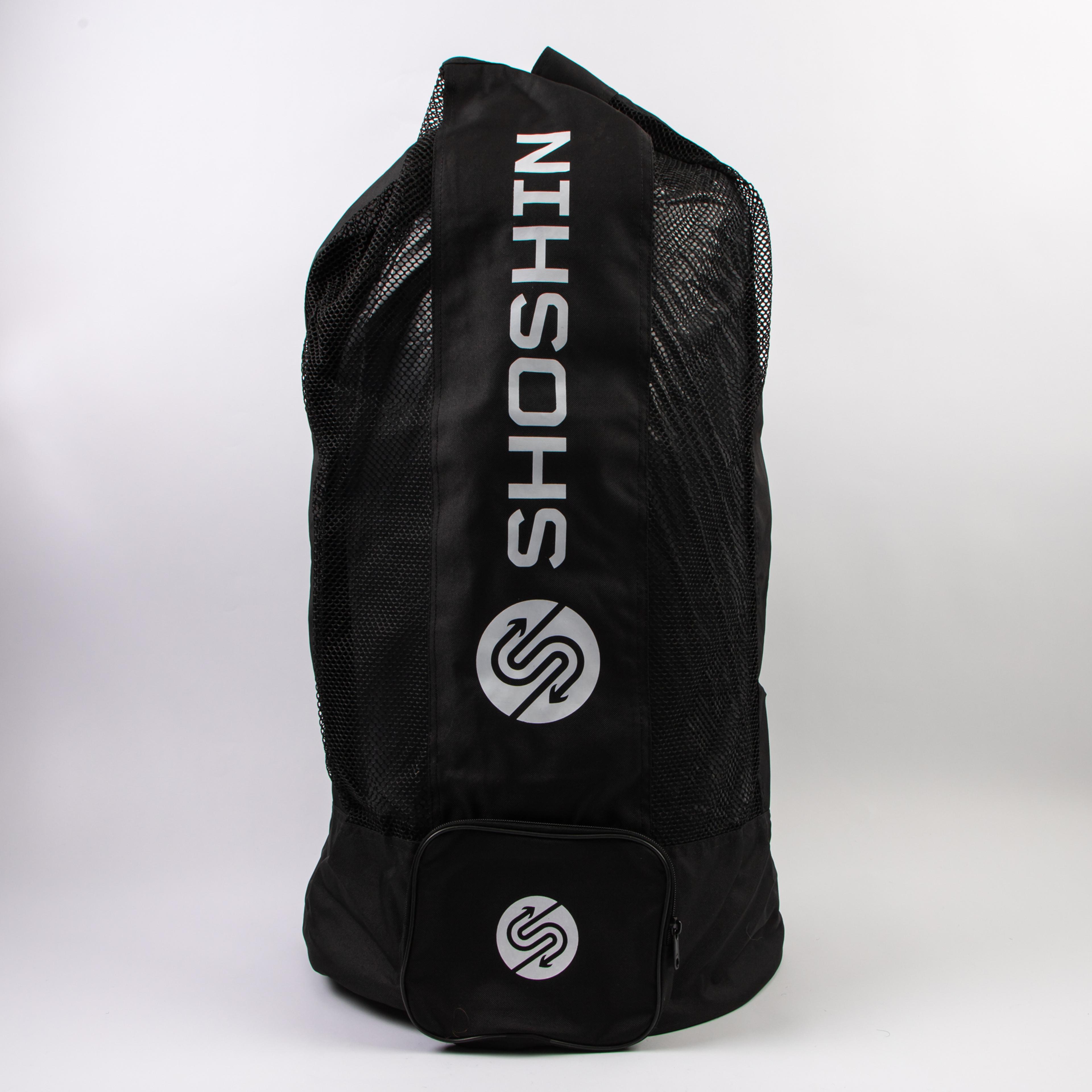 SHOSHIN 12 Ball Bag with Pocket - Black