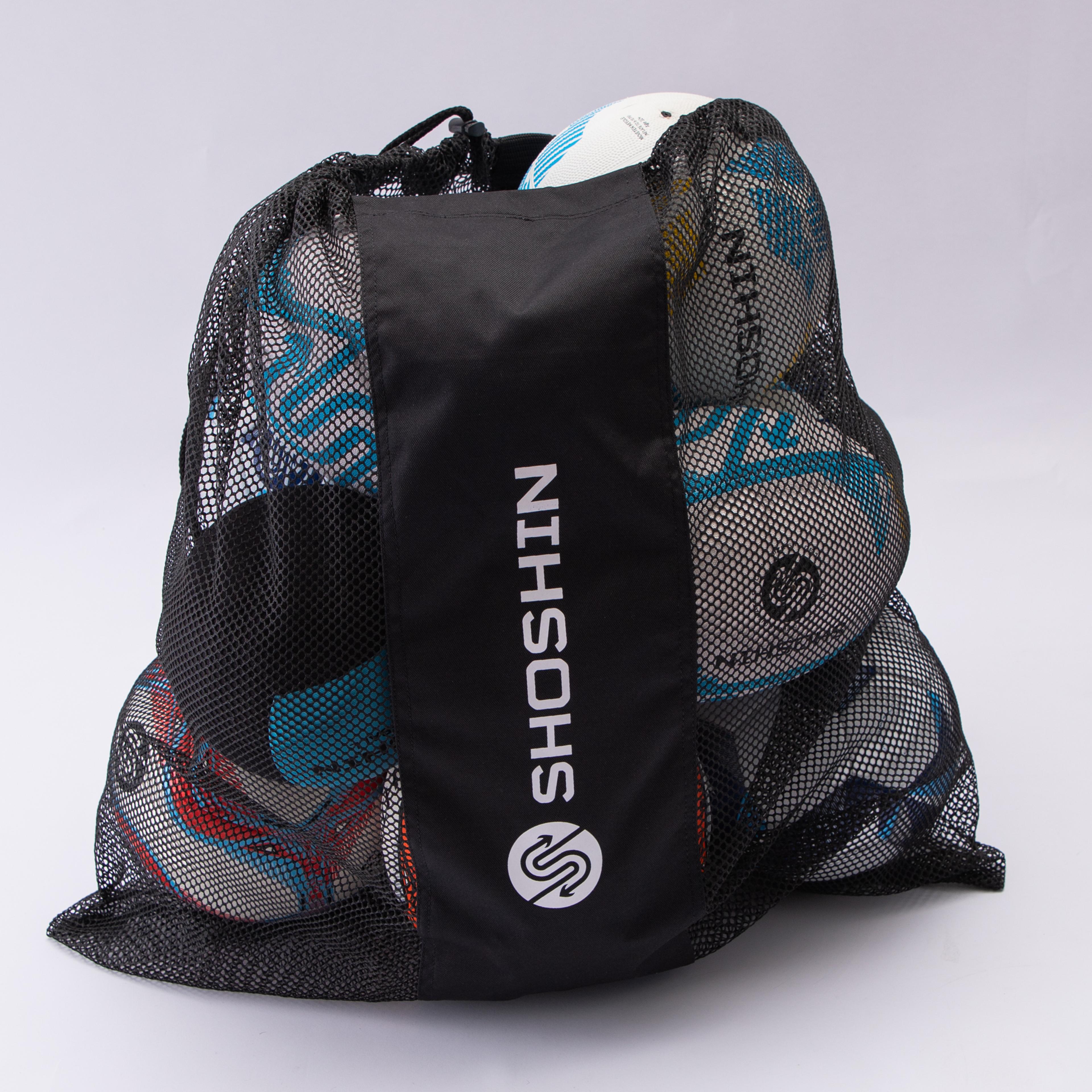 SHOSHIN Mesh 12 Ball Bag - Black