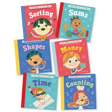 Oxford Maths Words for Little People - Pack of 6