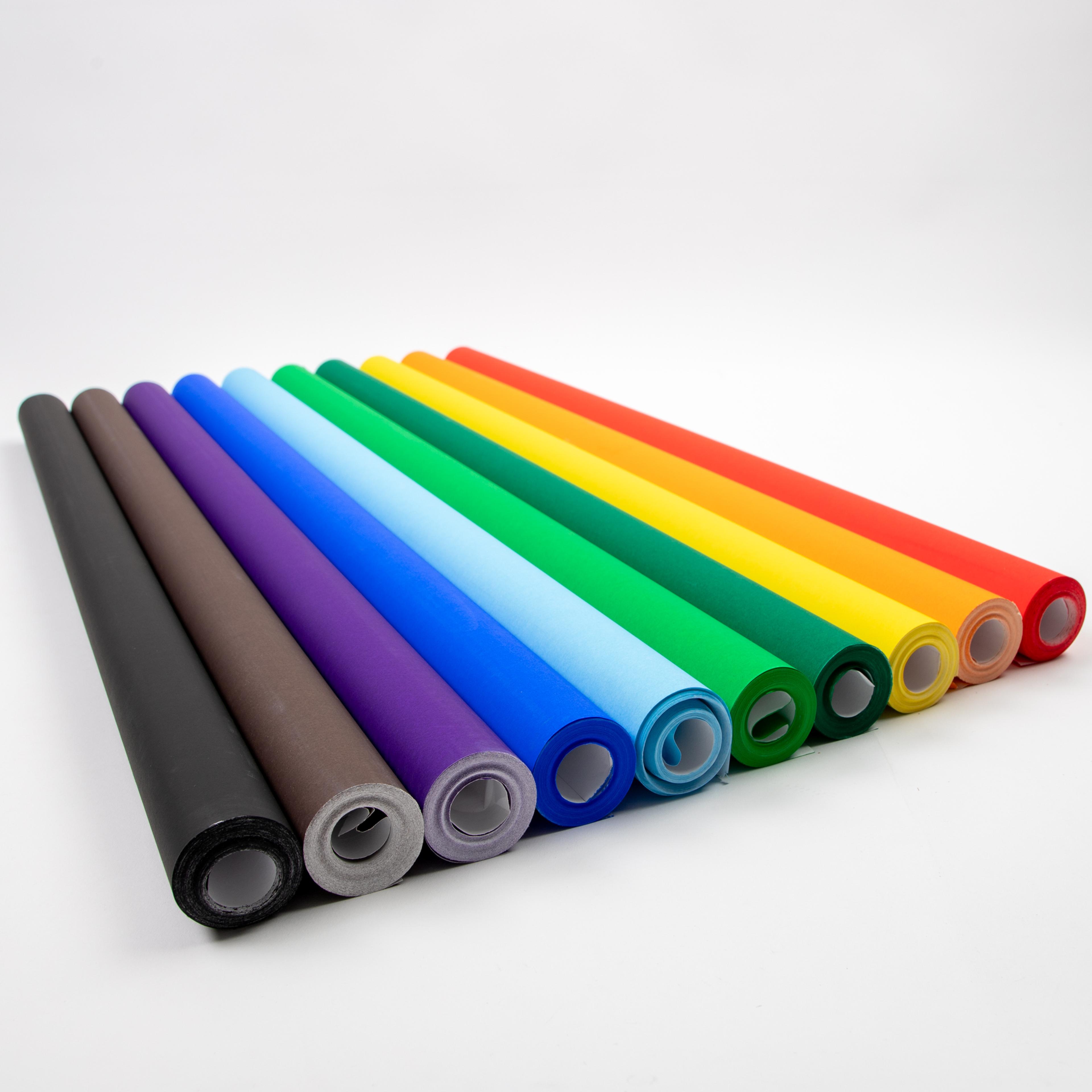 Findel Everyday Assorted Poster Paper Rolls - 80M - Pack of 10