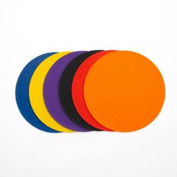 Findel Everyday Spot Floor Markers - Assorted - 250mm - Pack of 6