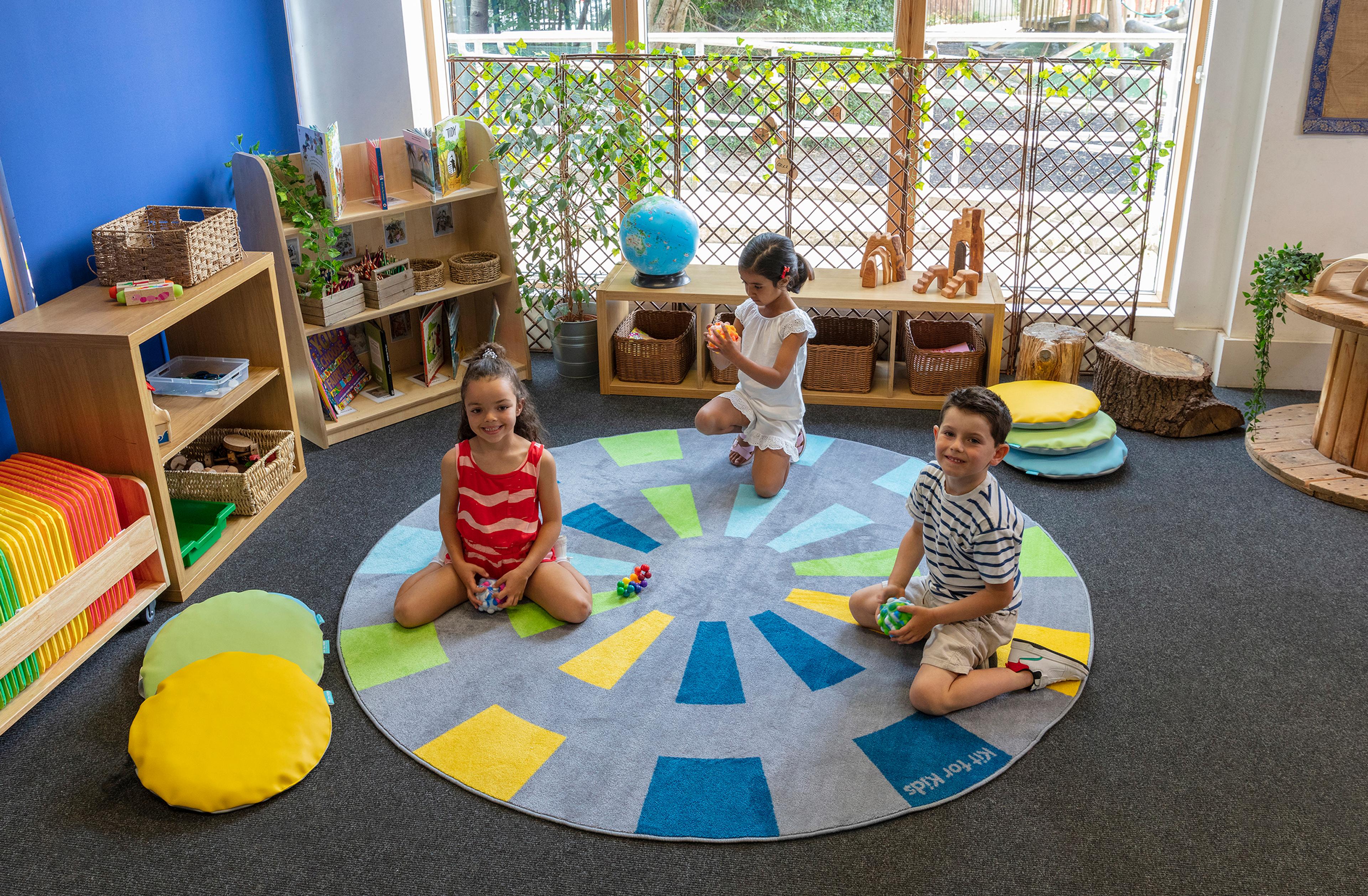 Kit for Kids Star Burst Carpet - 2m x 2m 