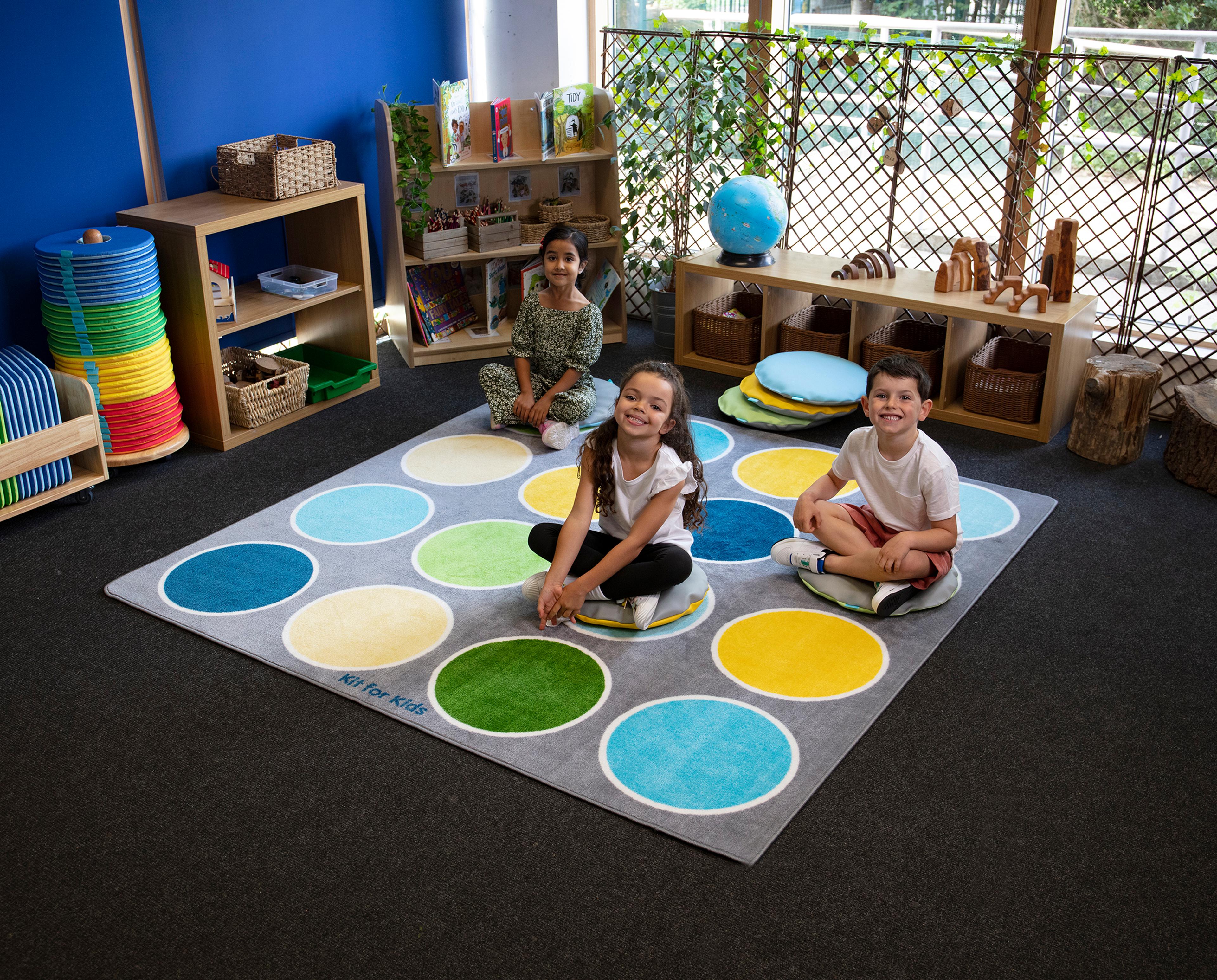 Kit for Kids Lake Circles Placement Carpet - 2m x 2m 