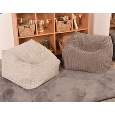 Nursery Bean Chairs - Grey