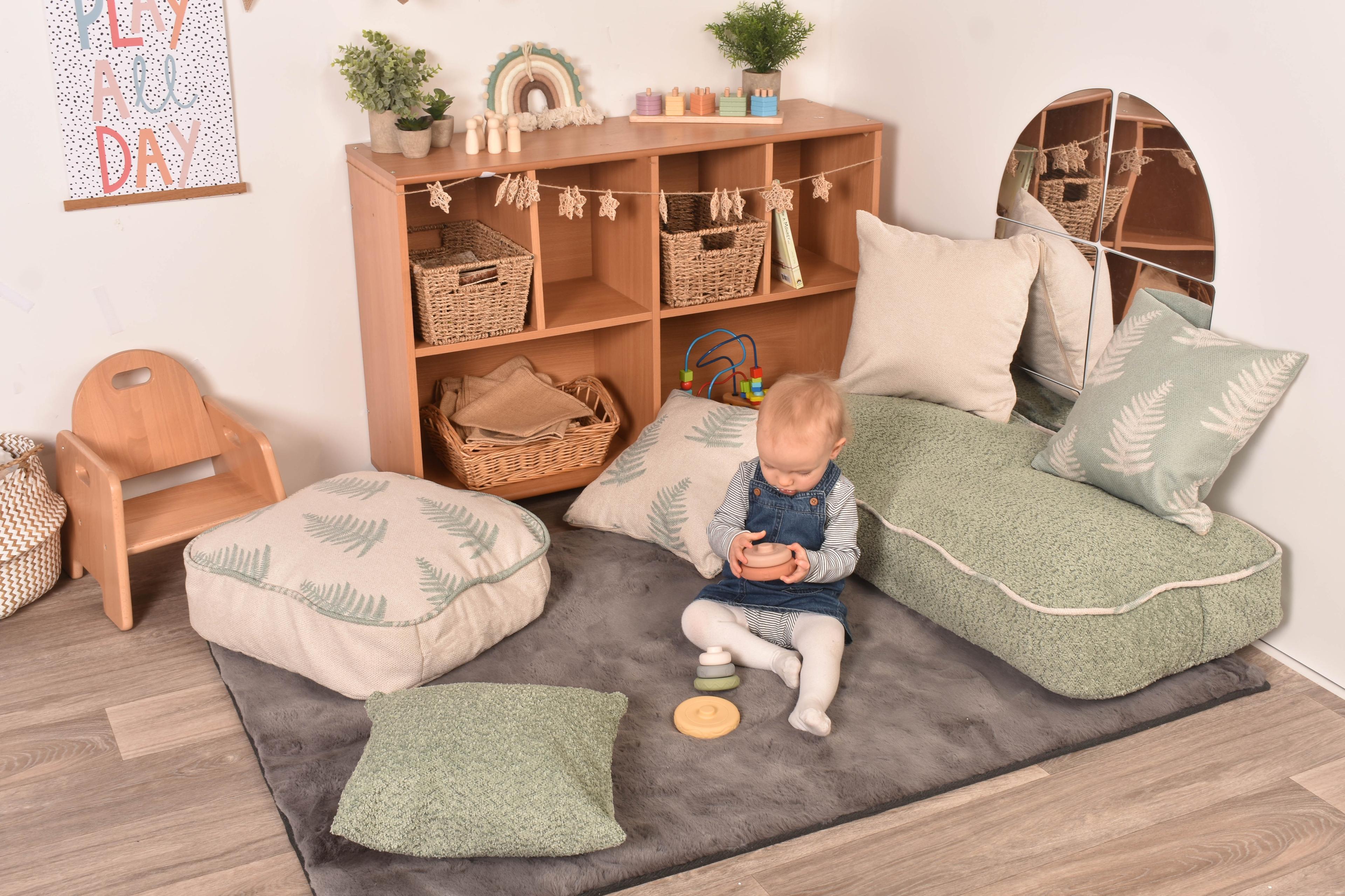 Fern Print Bench Seating Set from Hope Education