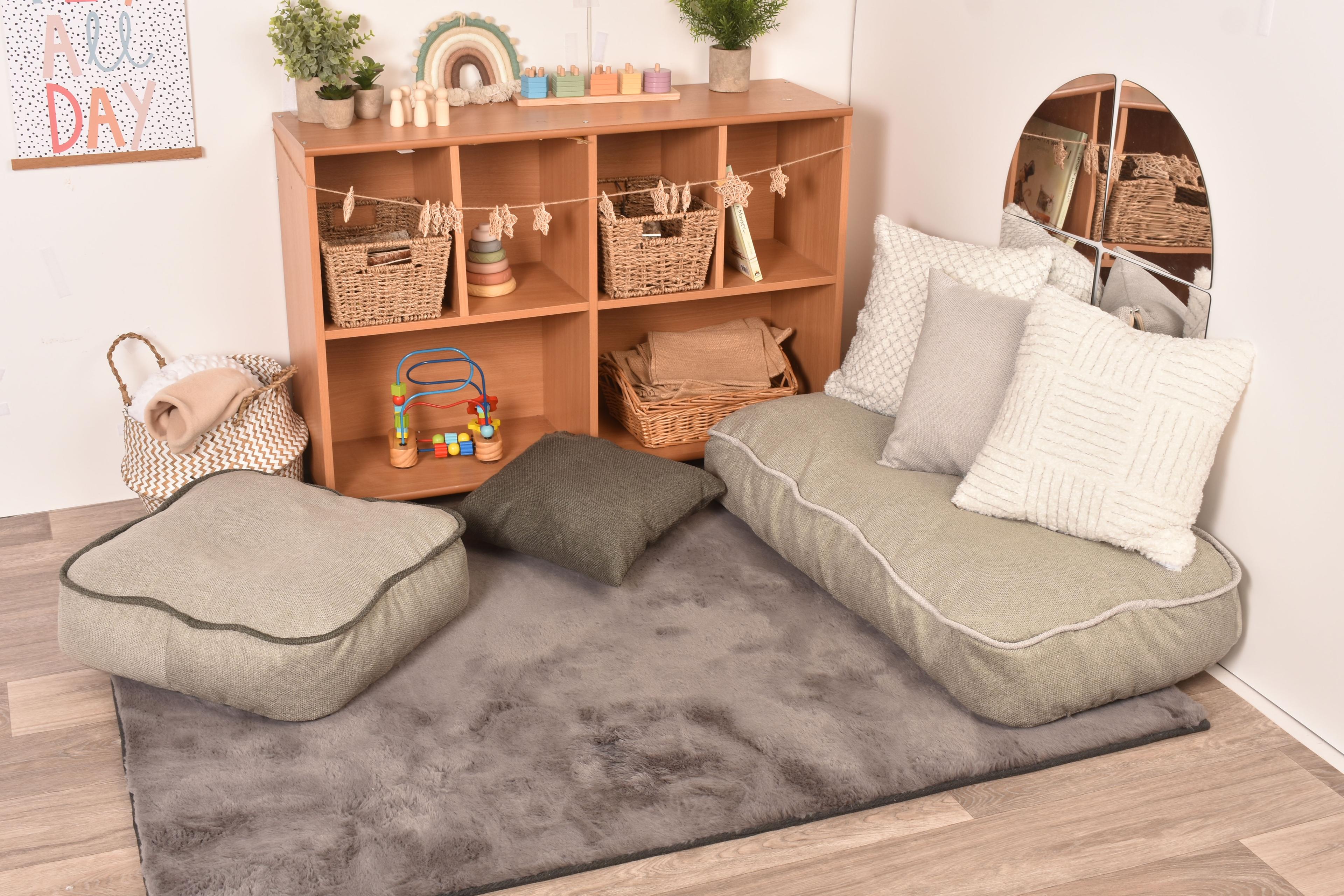 Geo Print Bench Seating Set from Hope Education