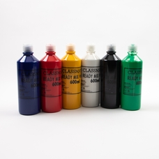 Classmates Ready Mixed Paint - Assorted 600ml - Pack of 24