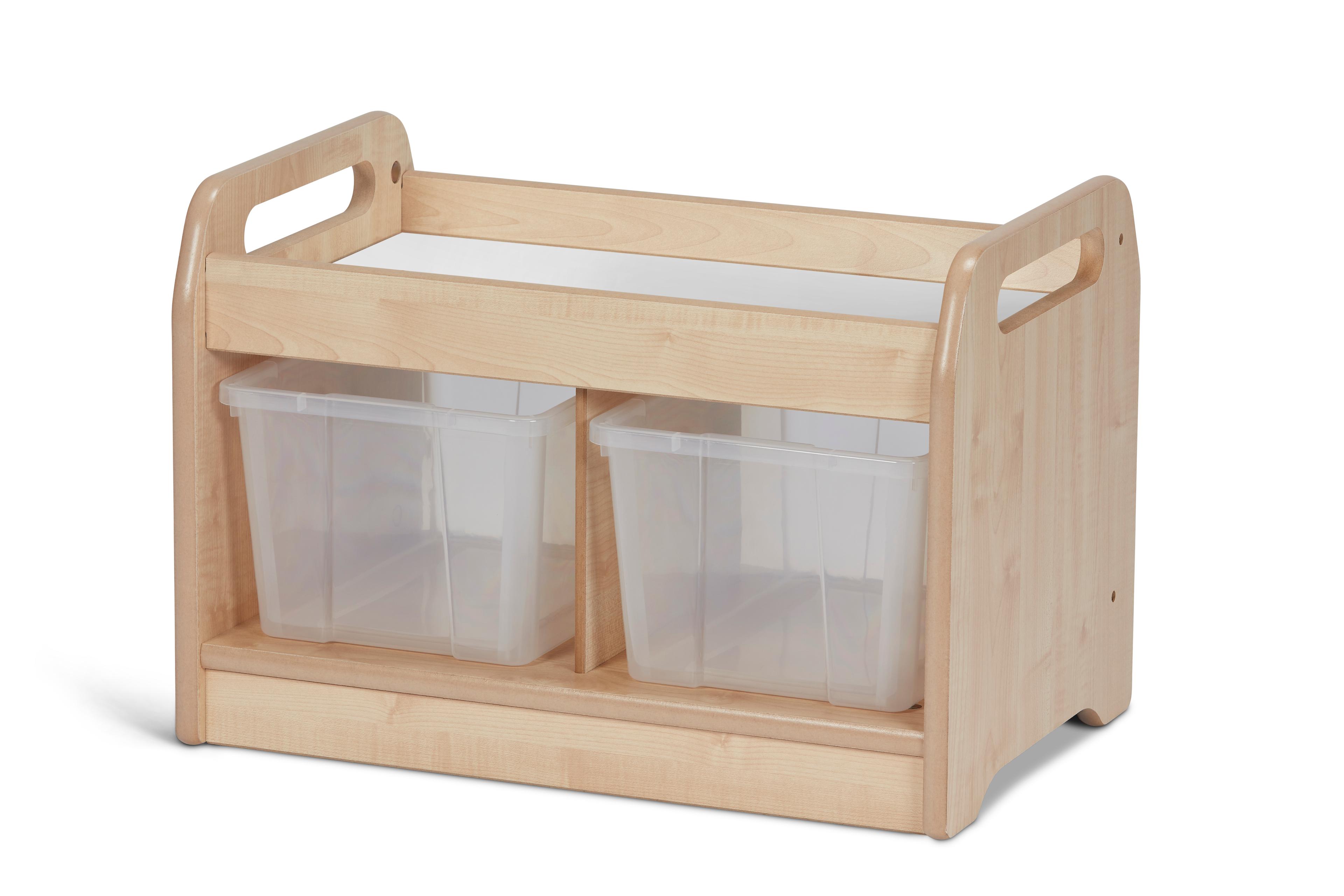 Millhouse Under 2s Low Mirror Play Unit with Tubs