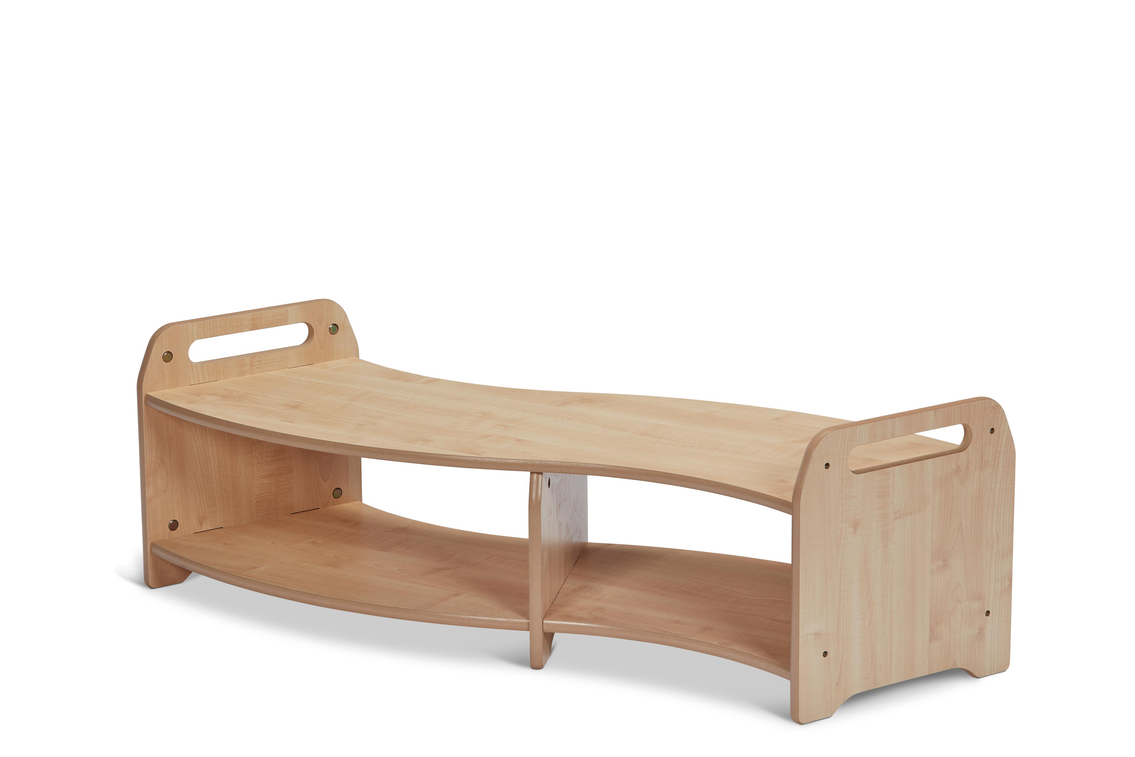 Millhouse S-Shaped 2 Shelf Storage Unit