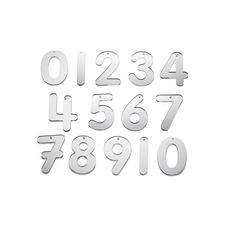 Commotion Mirror Numbers 0-9 - Small - Pack of 14