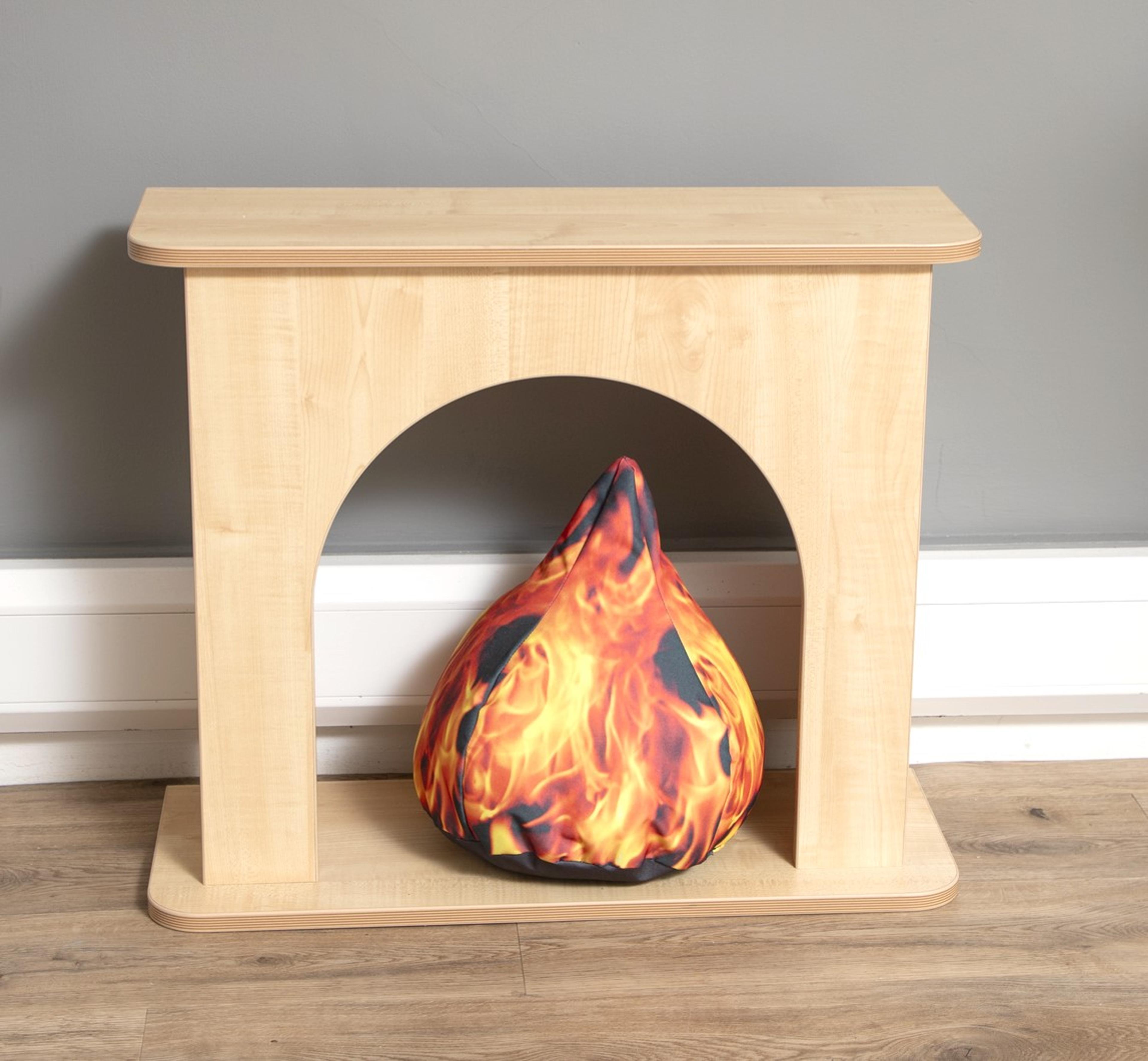 Fireplace with Soft Fire from Hope Education