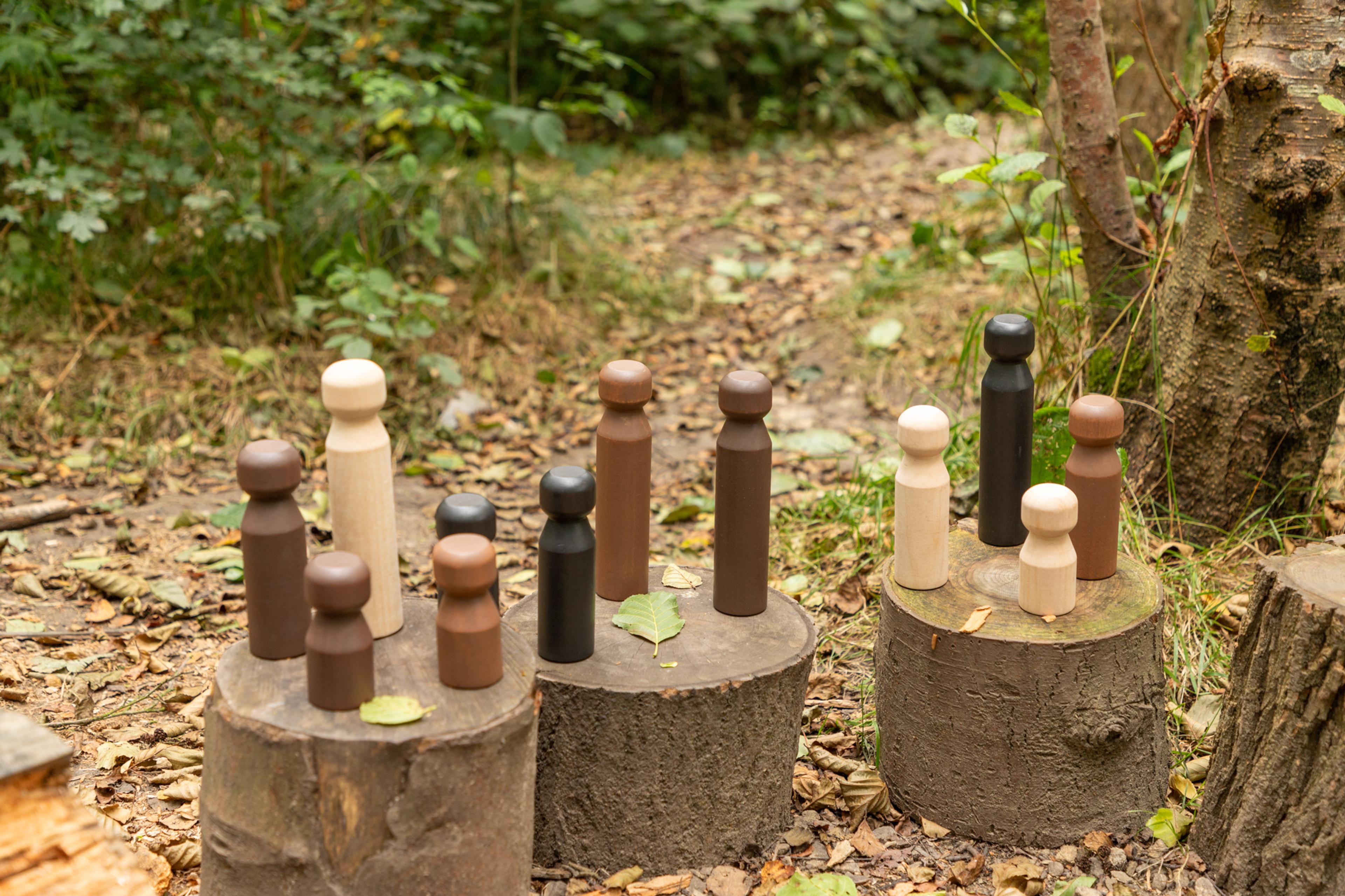 Oversized Outdoor Peg People from Hope Education - Pack 12