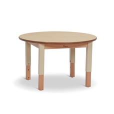 Millhouse Small Circular Height Adjustable Table Dia75cm