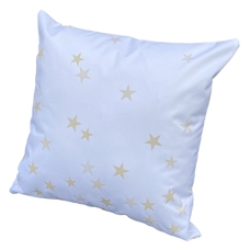 Cream & Gold Star Cushion - 45cm from Hope Education