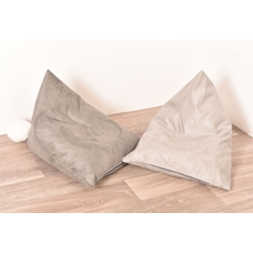 Set of 2 Bunny Tail Nursery Bean Bags - Grey from Hope Education 