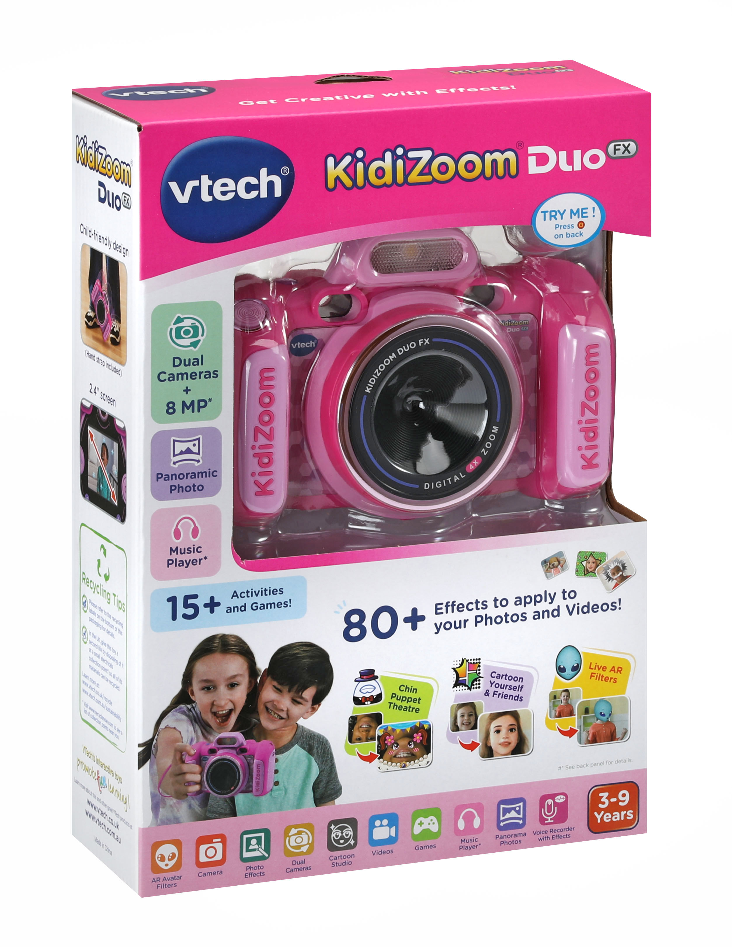 kidizoom duo camera pink