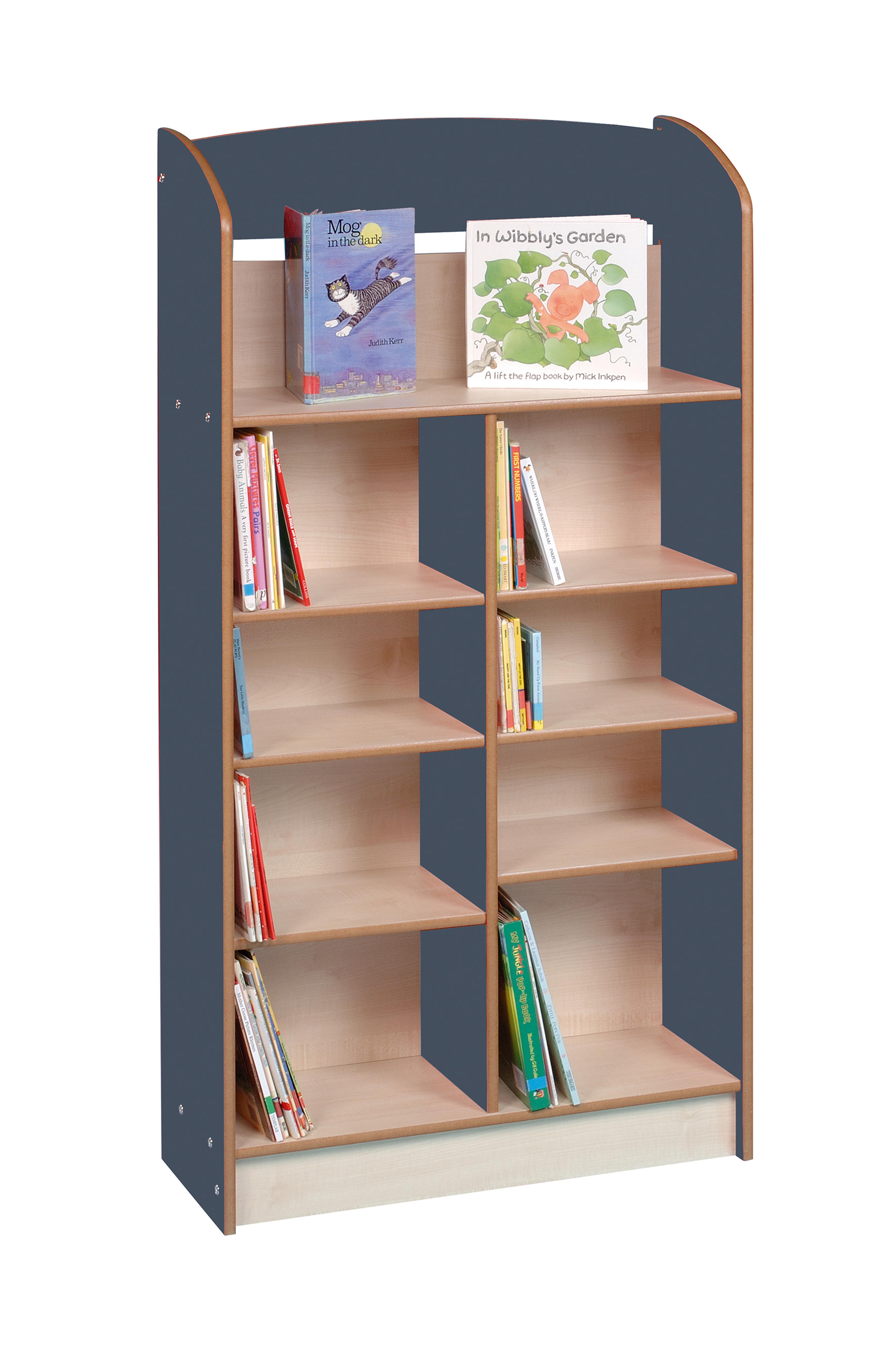 Blue Display Bookcase