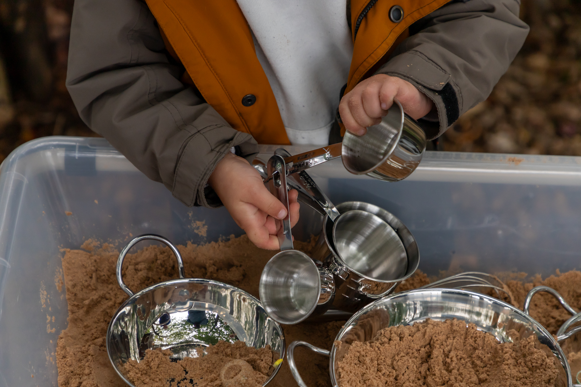 Metal Measuring Cups - Set of 4